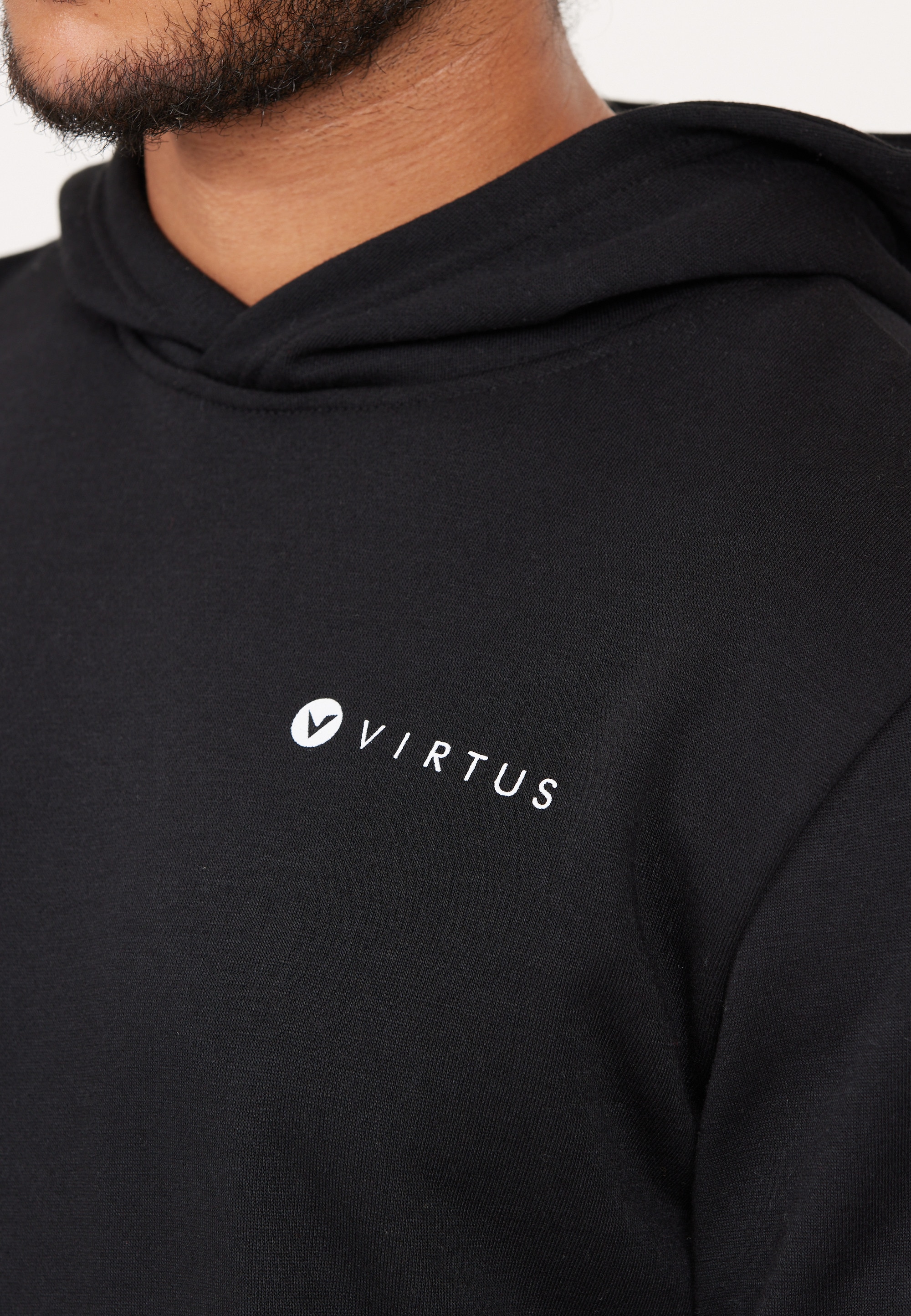 Virtus Sweatshirt »Marten«, mit BAUR kaufen | recyceltem und Baumwolle weicher Polyester online