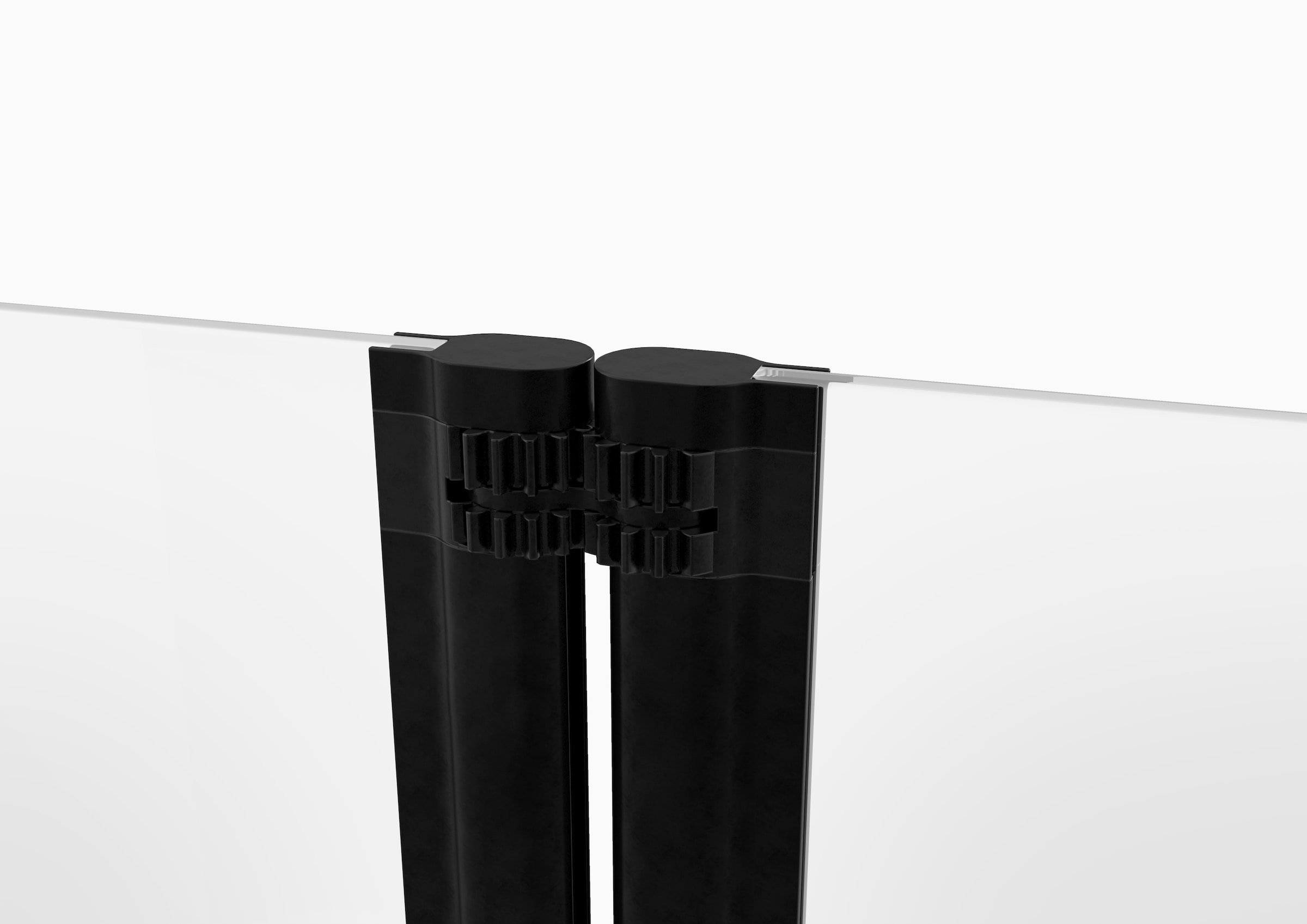 Marwell Badewannenfaltwand »White Vital« 3-flügelig, Aluminiumrahmen, mit integriertem Handtuchhalter