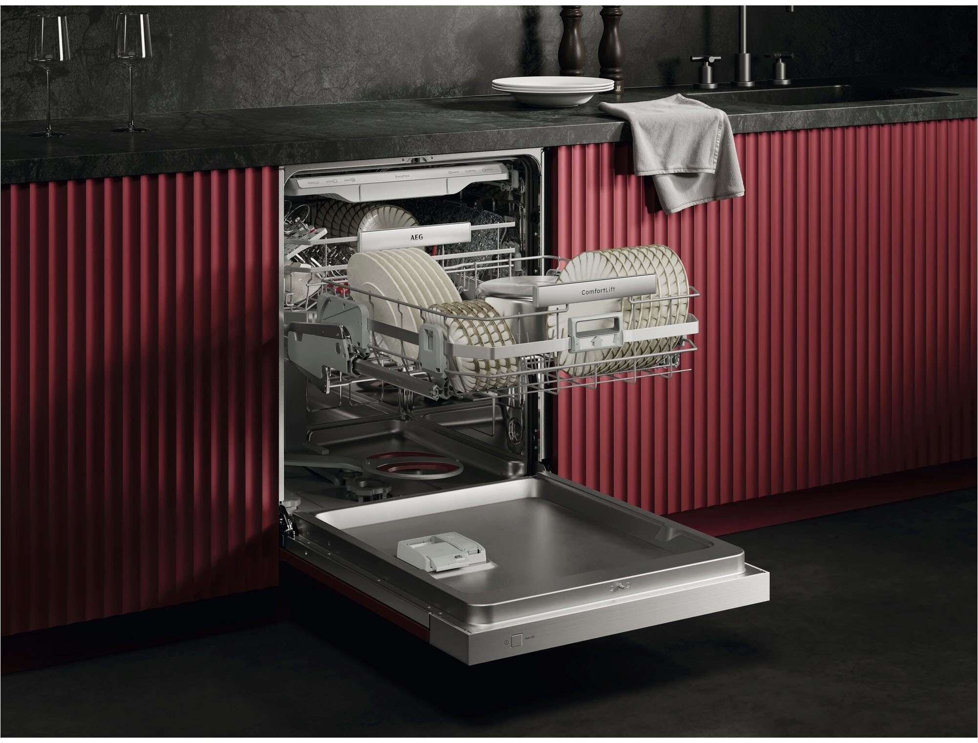 AEG teilintegrierbarer Geschirrspüler 8000 »GT8200B4SCM«