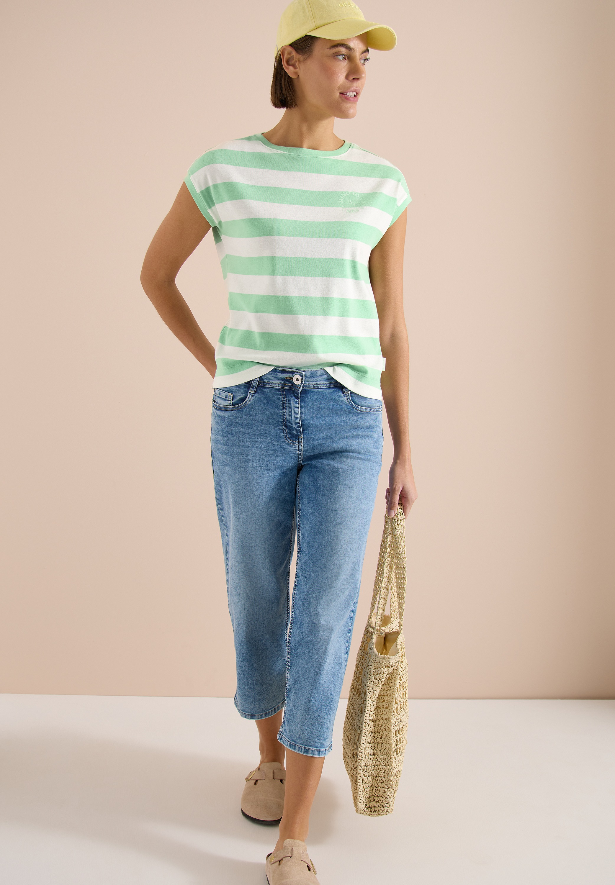 Cecil T-Shirt Mit Printdetail