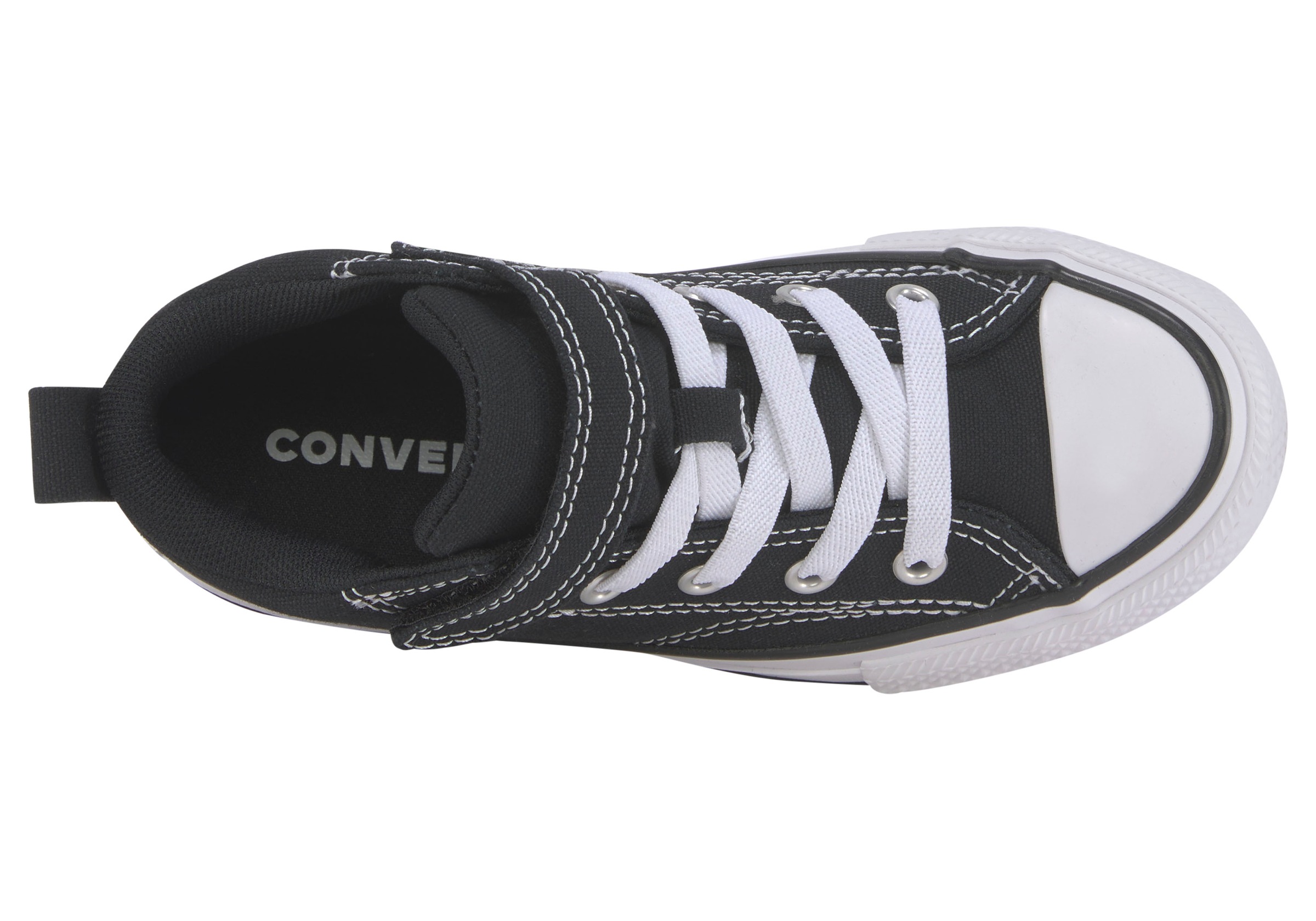 Sneaker CONVERSE "CHUCK TAYLOR ALL STAR MALDEN STREET", Mädchen, Gr. 35, schwarz-weiß (schwarz, weiß), Textil, Schuhe Sneaker 3