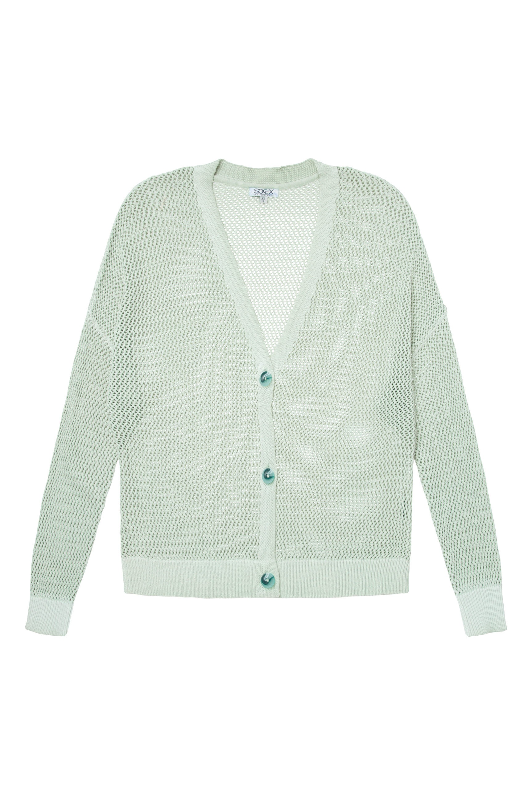 SOCCX Strickjacke mit Baumwolle günstig online kaufen