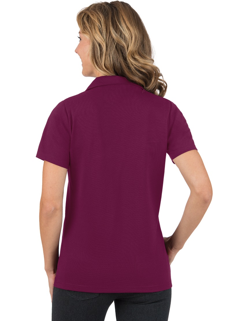 Trigema Poloshirt "TRIGEMA Poloshirt ohne Knopfleiste", (1 tlg.) günstig online kaufen