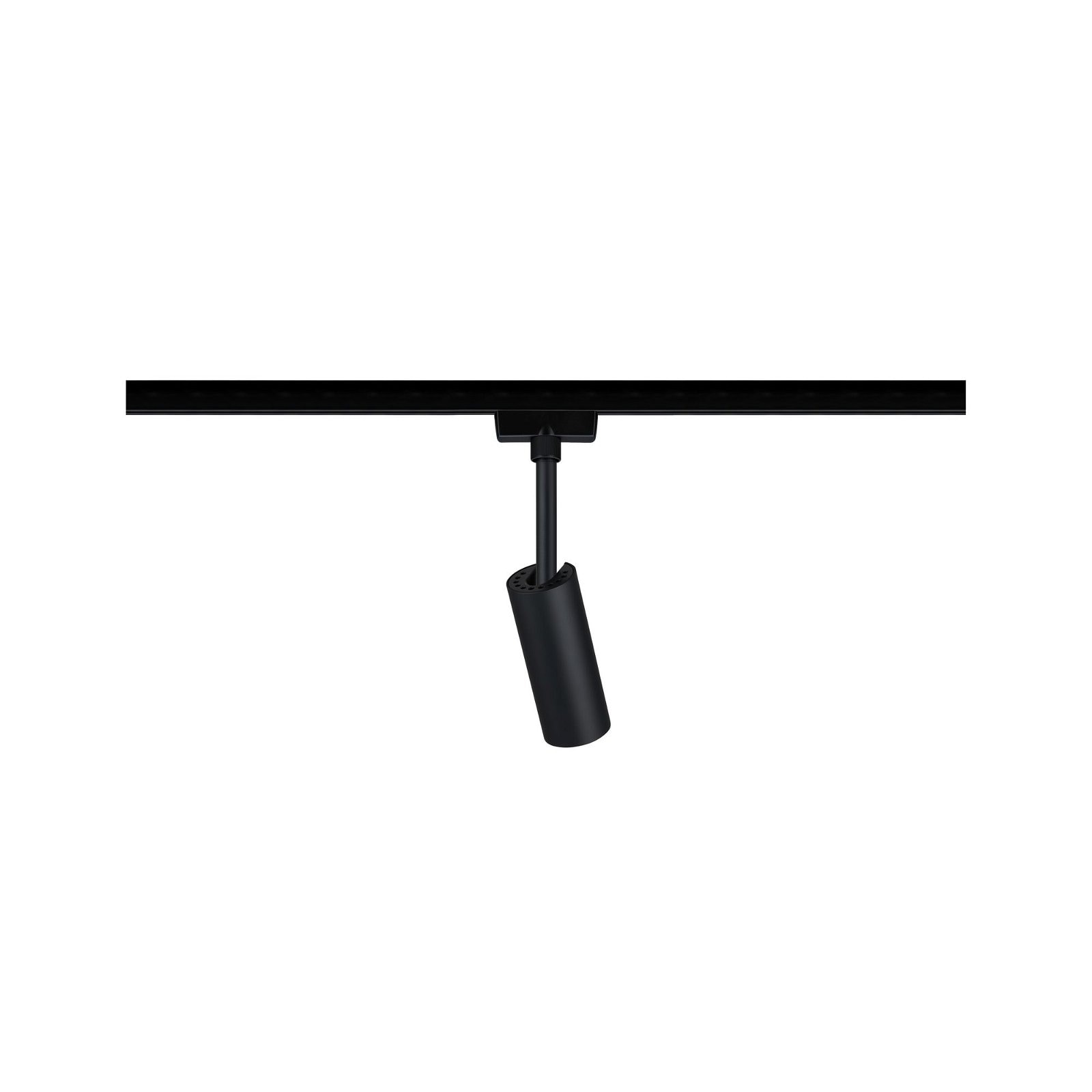 Paulmann Schienensystem-Leuchten »URail Schienenspot Tubo Einzelspot 166lm 4,5W 3000K 230V Schwarz matt«, Einzelspot, dimmbar
