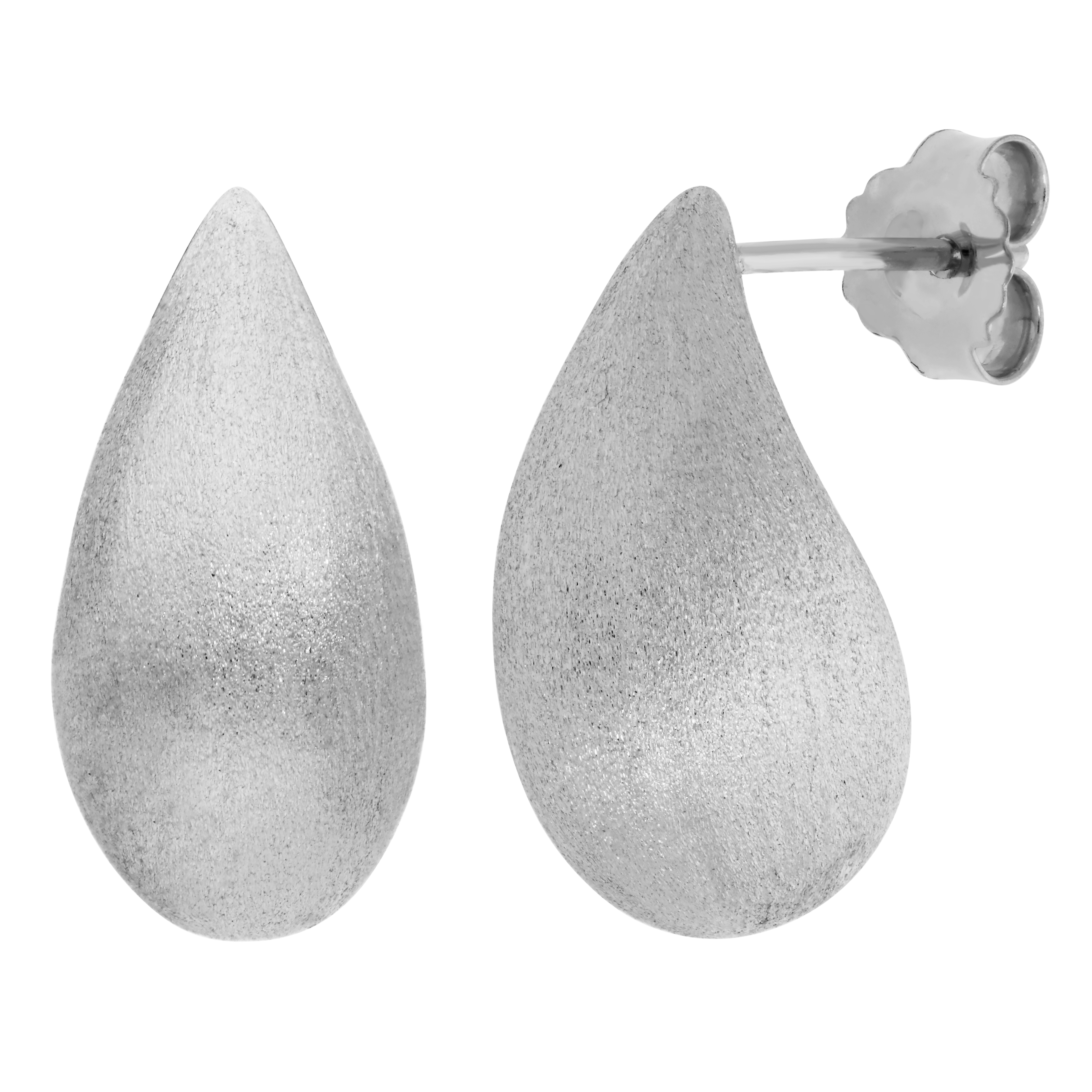 Paar Ohrstecker FIRETTI "Schmuck Geschenk Silber 925 Ohrschmuck Ohrringe Tropfen", silberfarben, Ohrringe, Damen, Silber 925 (Sterlingsilber)