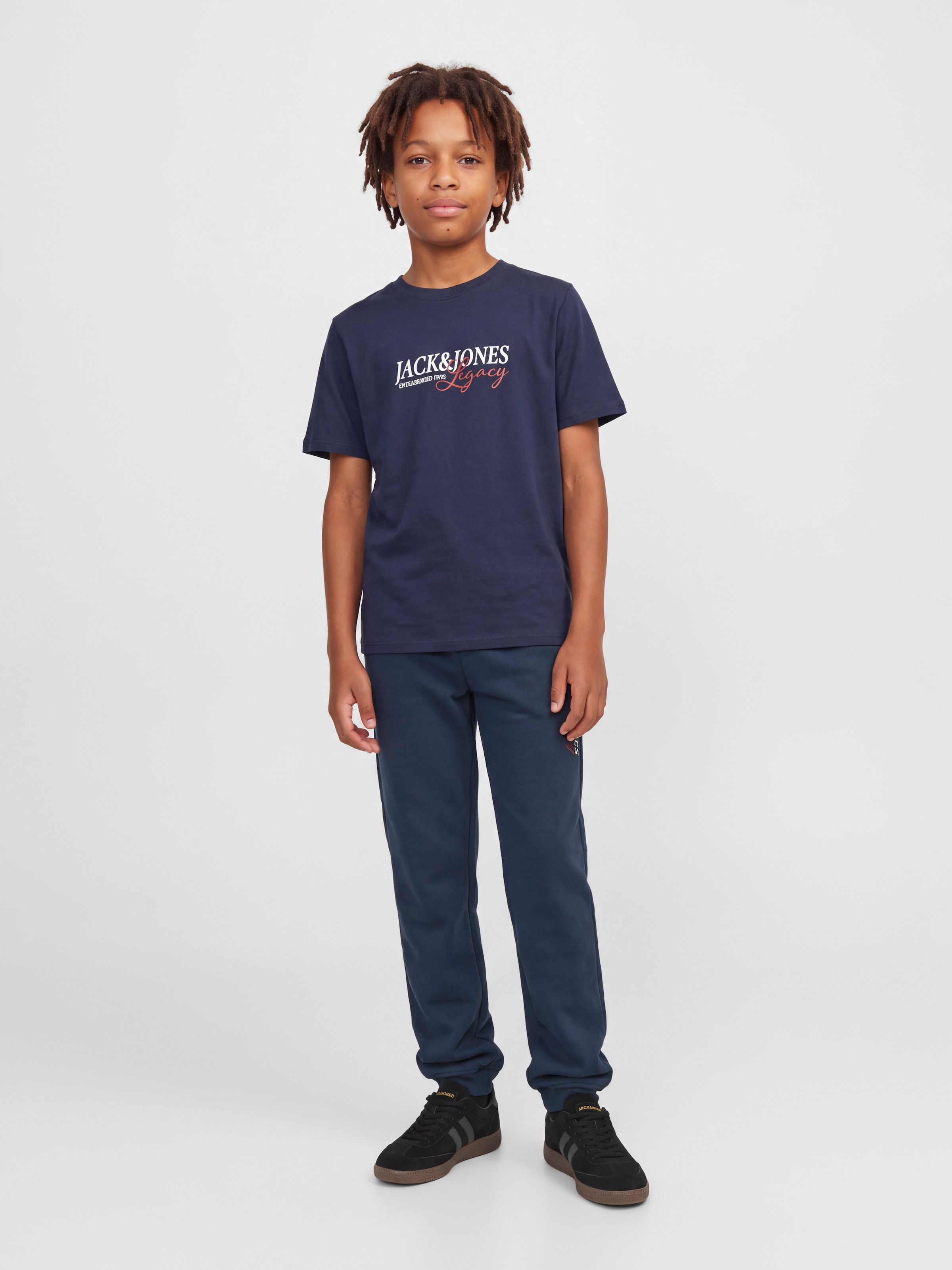 Jack & Jones Junior Sweathose »JPSTGORDON JADE SWEAT PANTS BF JNR«  Materialmix, normal geschnitten