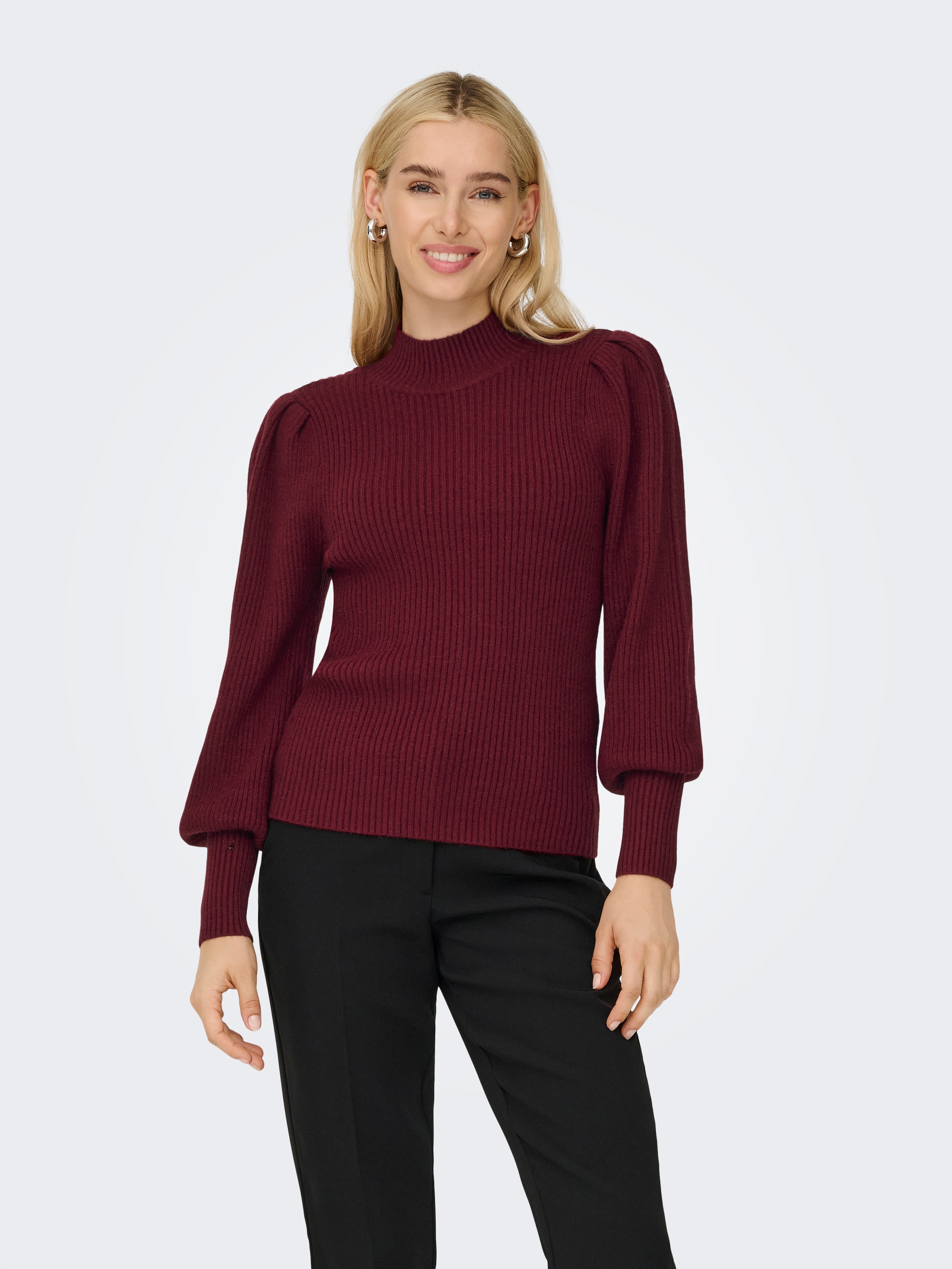 ONLY Strickpullover "ONLKATIA L/S HIGHNECK PULLOVER KNT NOOS" günstig online kaufen
