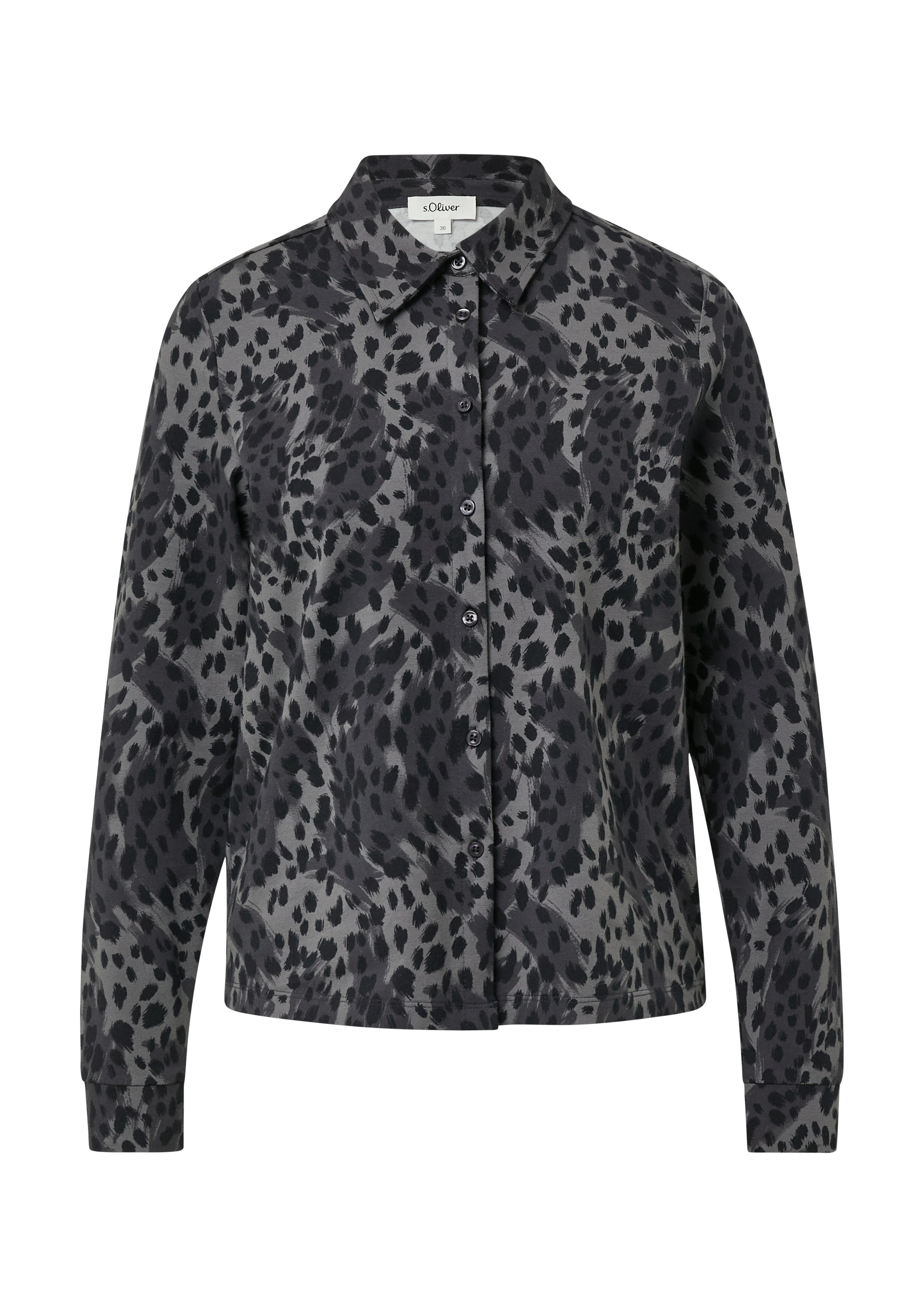 Thumbnail - s.Oliver Hemdbluse mit All-Over Print