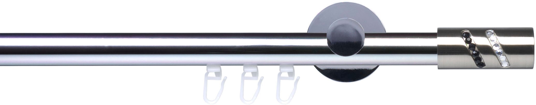 Liedeco Gardinenstange "Innenlaufgarnitur 20 mm Piano Boston" Ø 2 mm 1 läuf günstig online kaufen