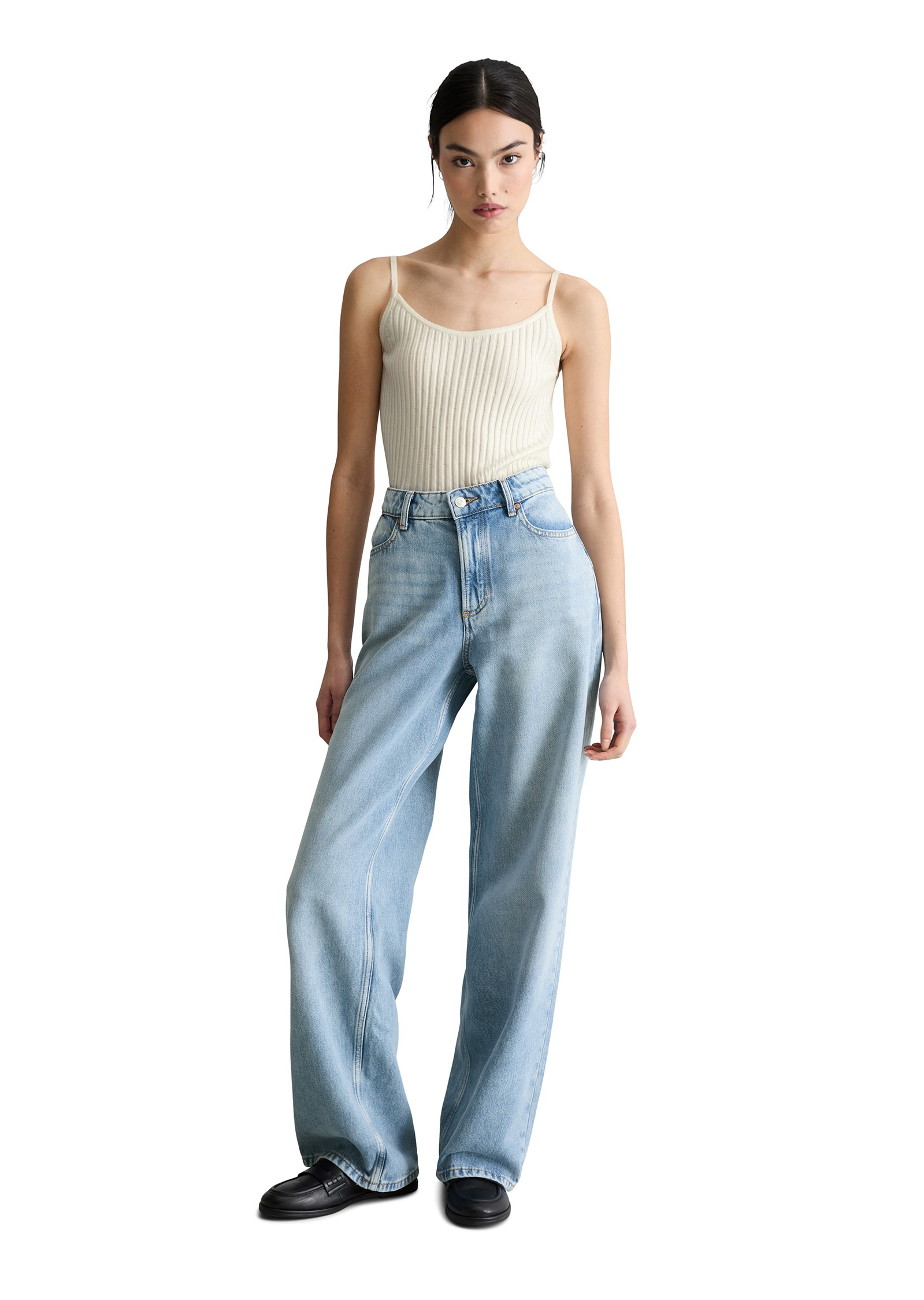 Marc O'Polo Denim Tomke Wide Jeans Light Blue 27/32 3