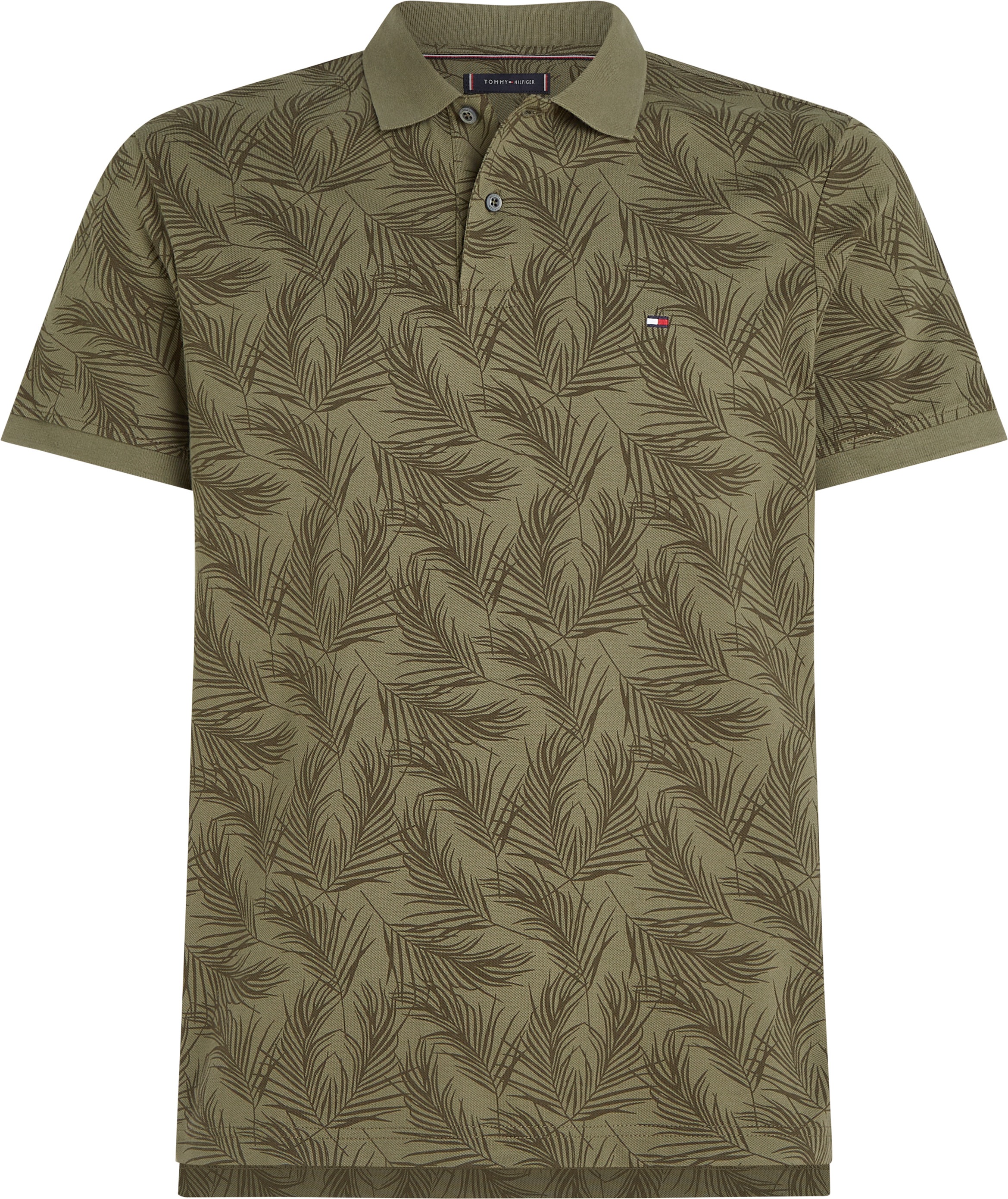 Thumbnail - Tommy Hilfiger Big & Tall Poloshirt "BT-LEAF AOP REG POLO-B", Große Größen