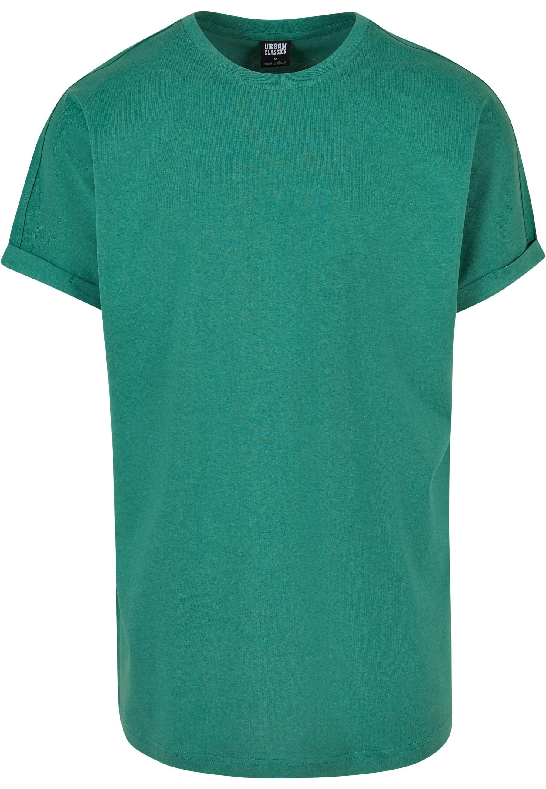 URBAN CLASSICS T-Shirt "Urban Classics Herren Long Shaped Turnup Tee", (1 t günstig online kaufen