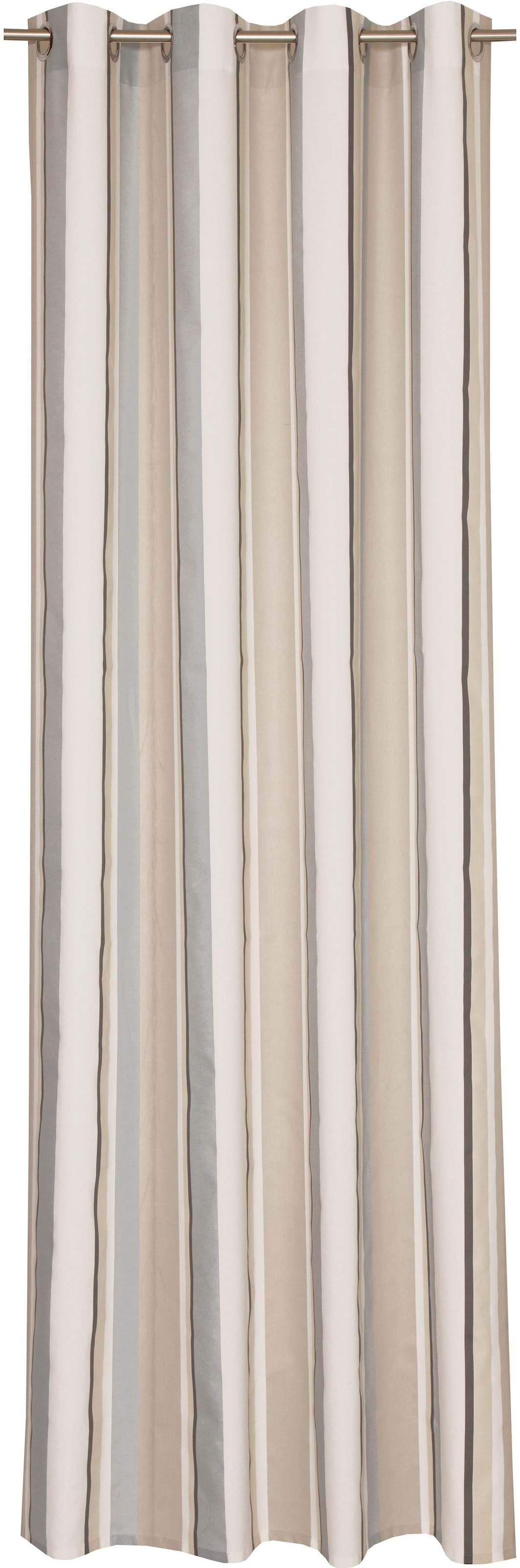 (1 | WOHNEN-Kollektion 250x140 SCHÖNER HxB: Vorhang »Stripes«, St.), BAUR