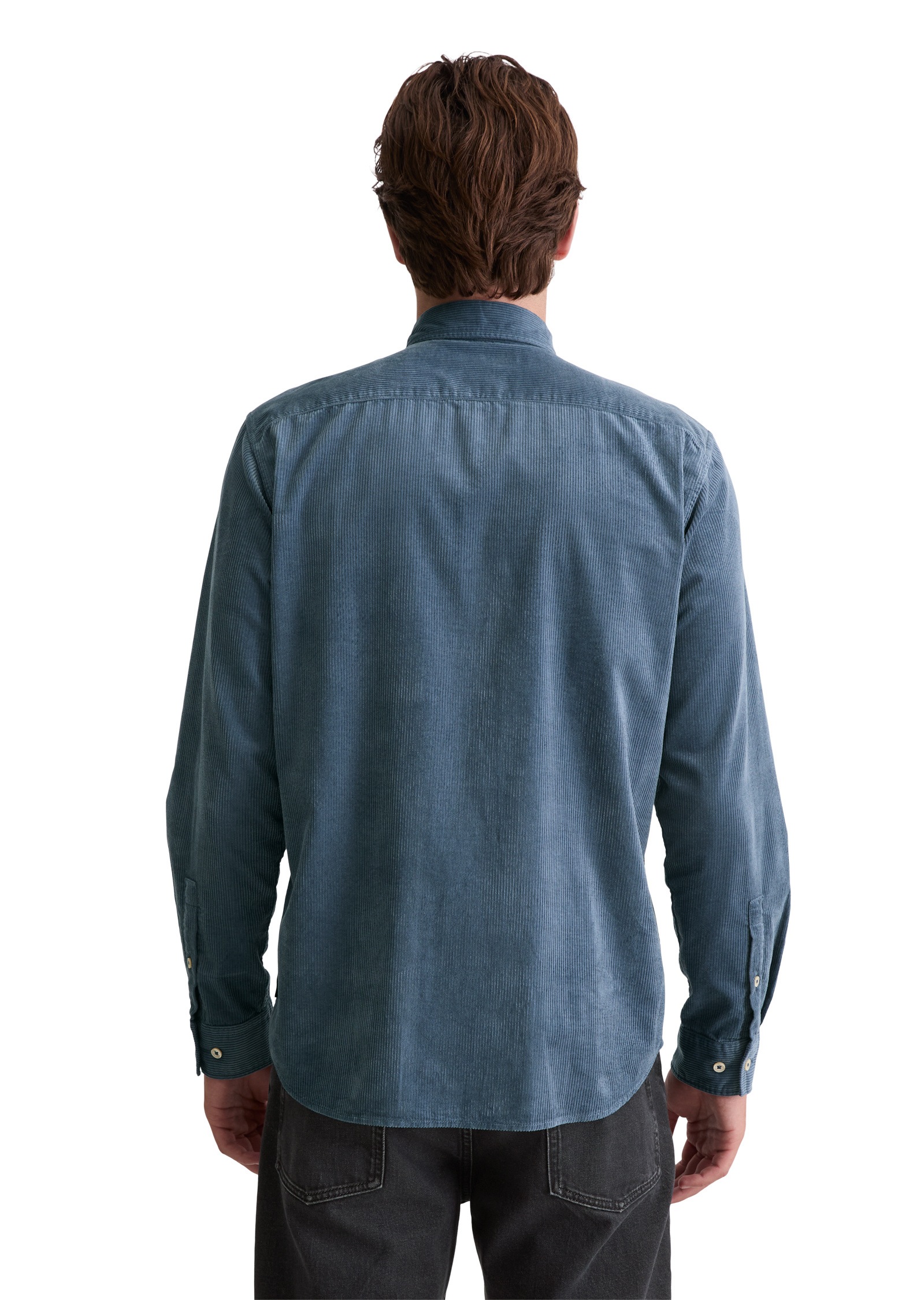 Marc O'Polo Langarmhemd »mit Button-Down-Kragen«