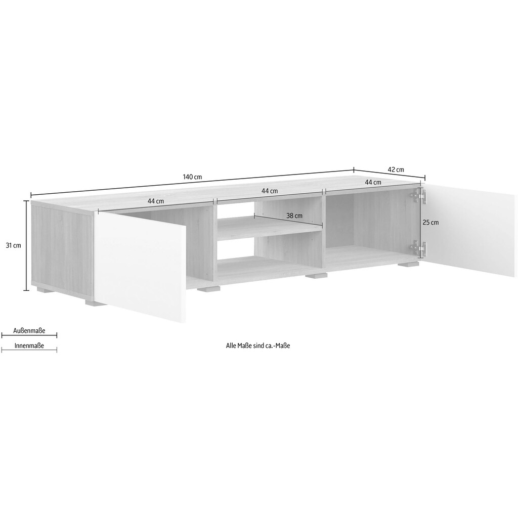 TemaHome TV-Board »Podium TV«