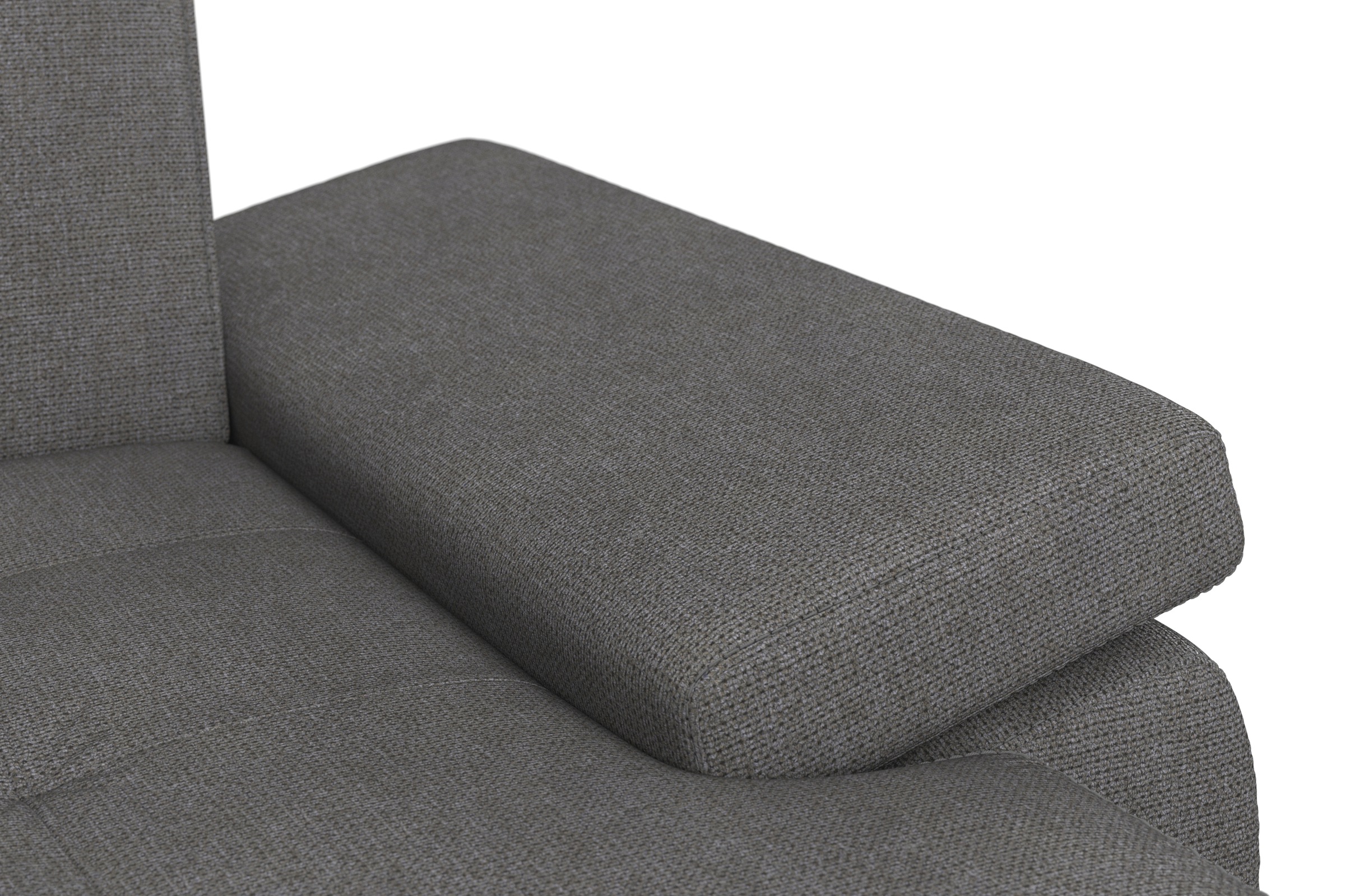 DOMO collection Wohnlandschaft »Capelo U-Form«, mit Armteilverstellung, wahlweise mit Bettfunktion, Federkern