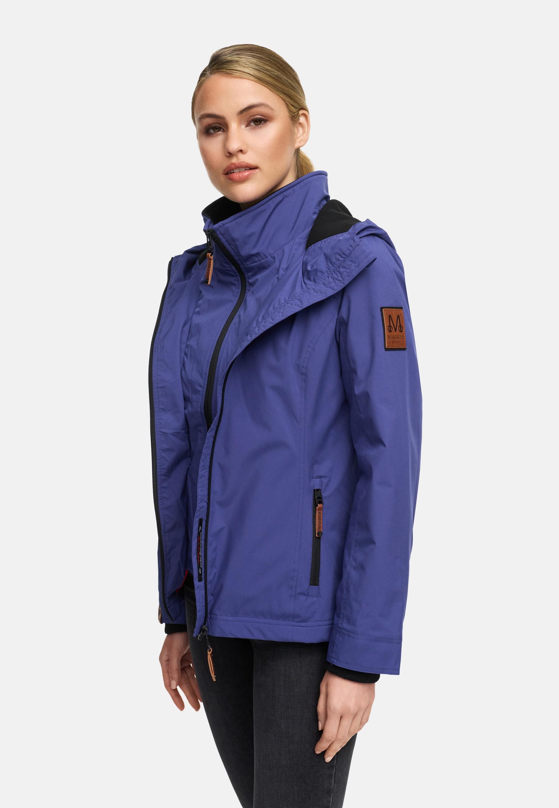 Marikoo Outdoorjacke »Erdbeere«, mit Kapuze, sportliche Funktionsjacke mit Kapuze