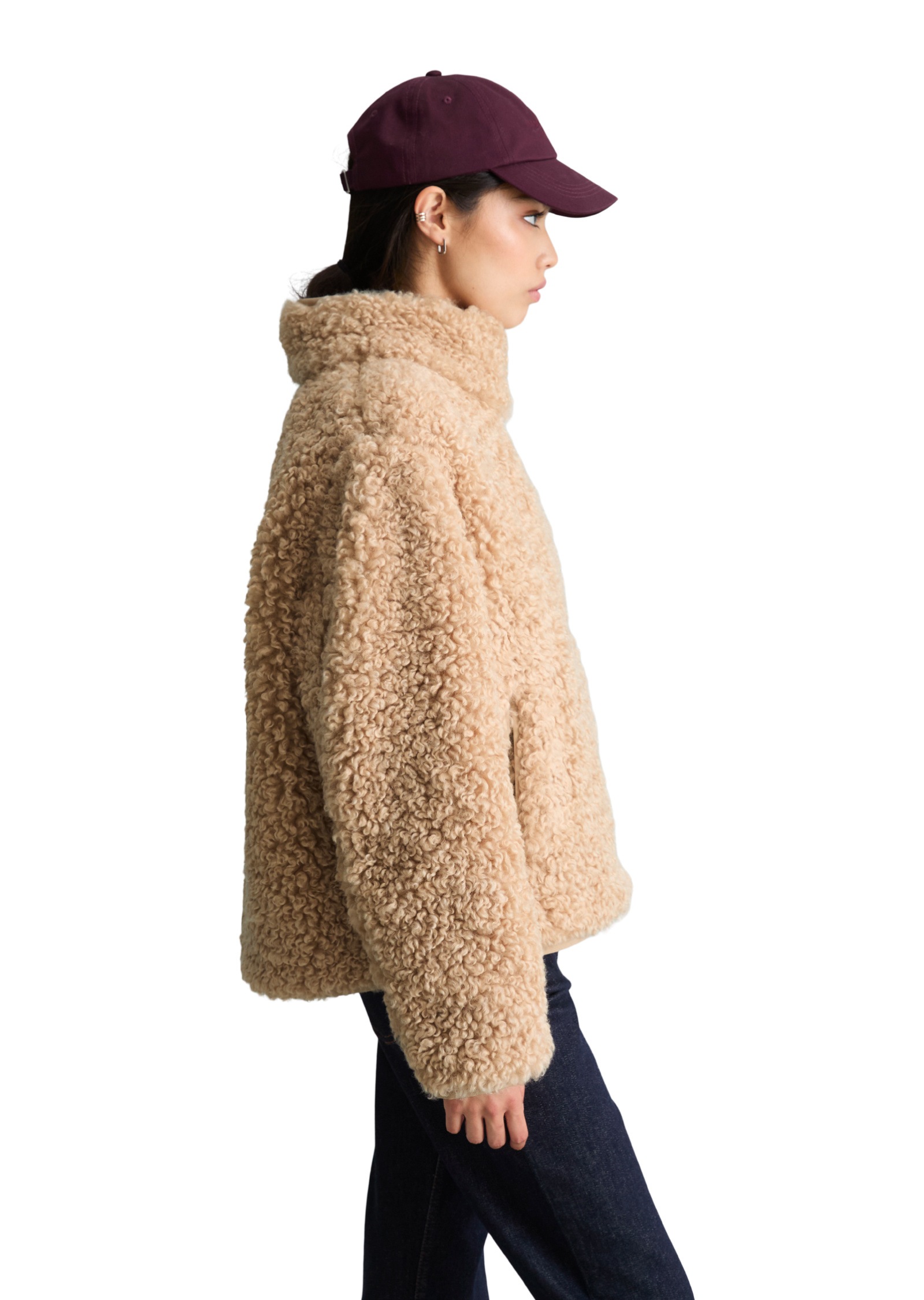 Marc O'Polo DENIM Outdoorjacke »aus weichem Curly-Plüsch«