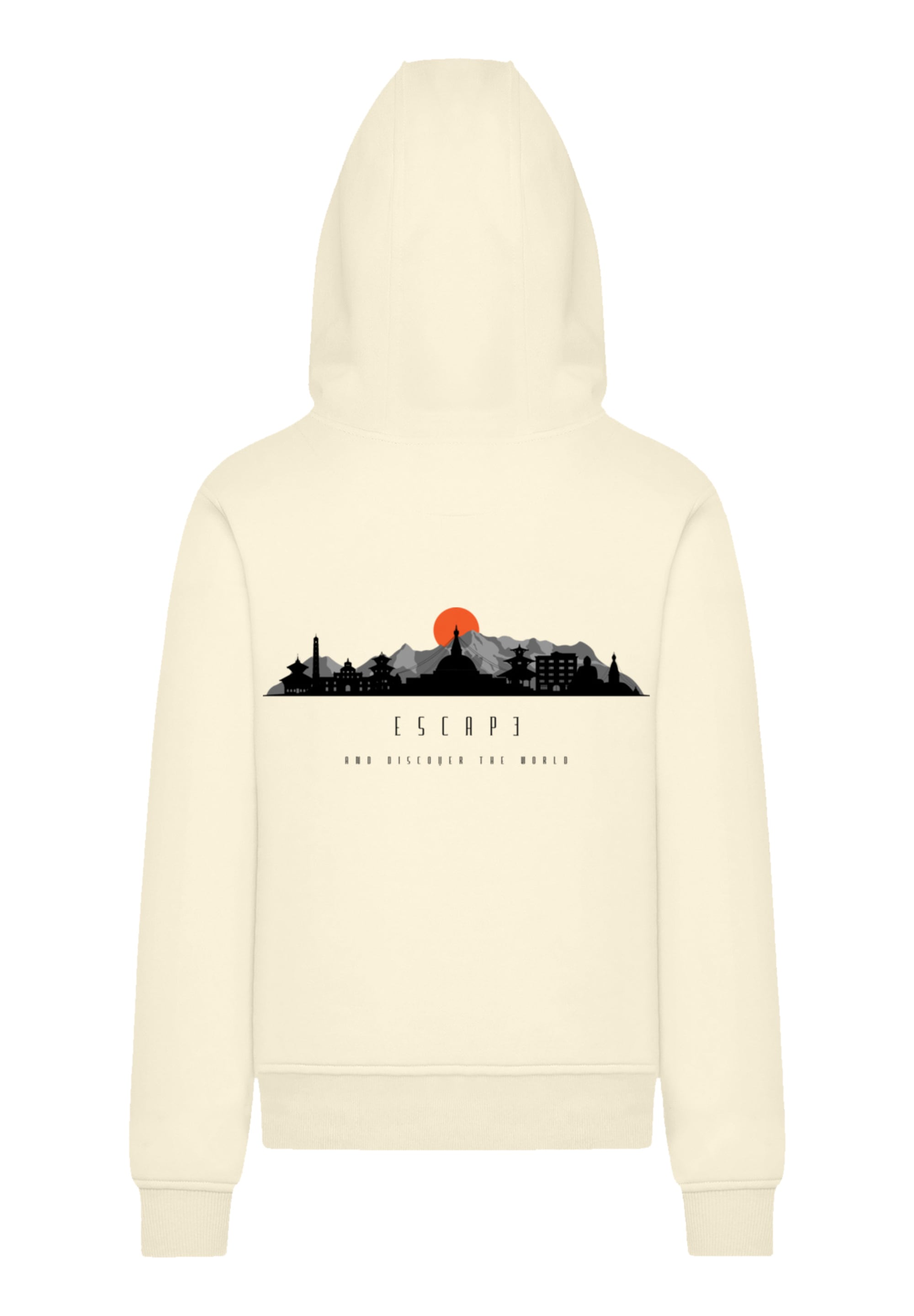 F4NT4STIC Kapuzenpullover »Escape Discover the World Asian Town«, Premium Qualität, ESCAPE Collection