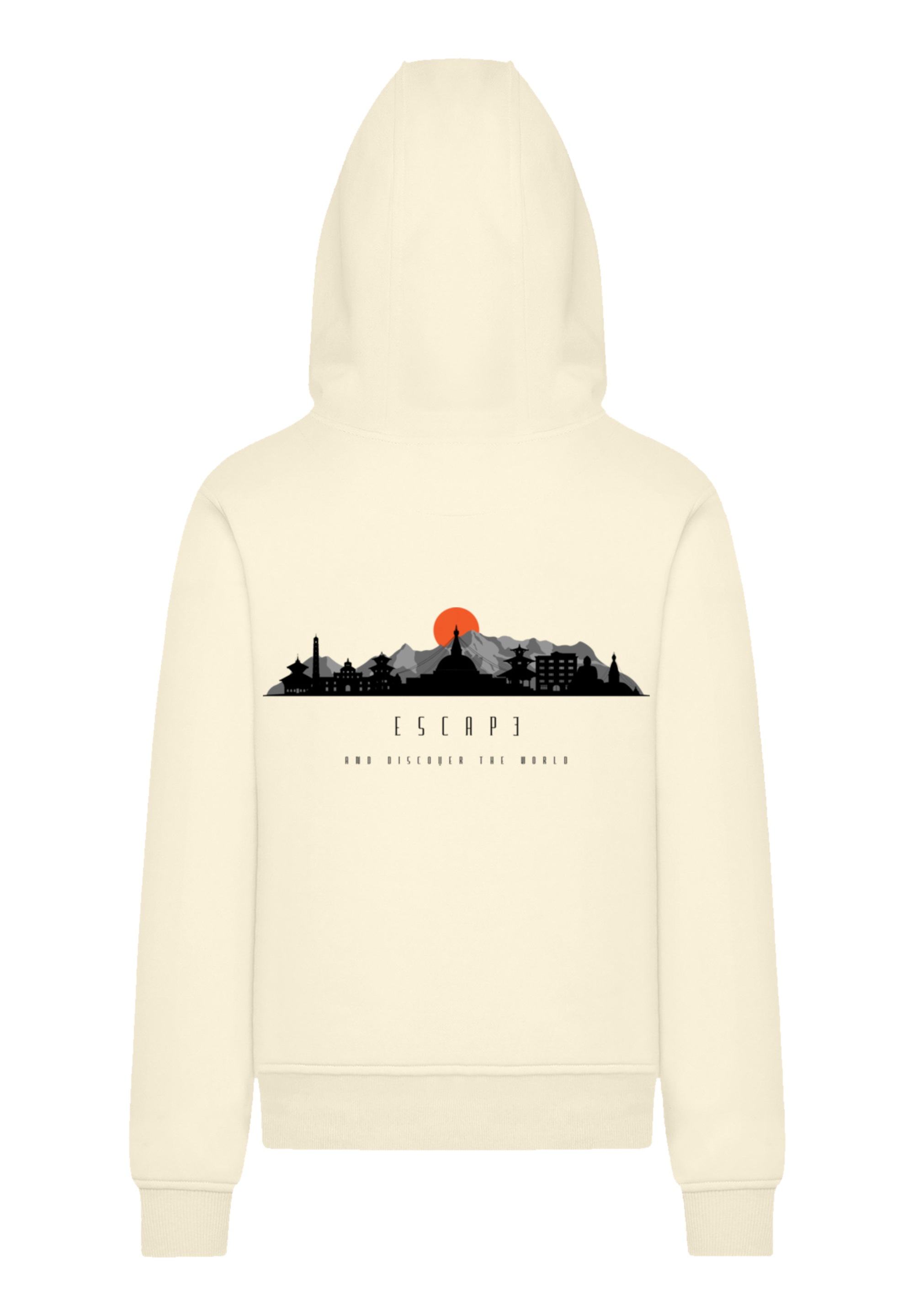 F4NT4STIC Kapuzenpullover "Escape Discover the World Asian Town" Premium Qu günstig online kaufen