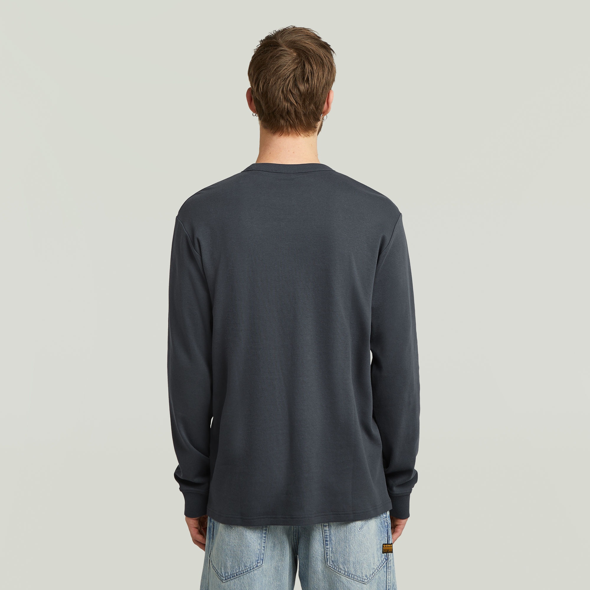 G-STAR Longsleeve "Nifous R", mit geripptem Einsatz vorne günstig online kaufen