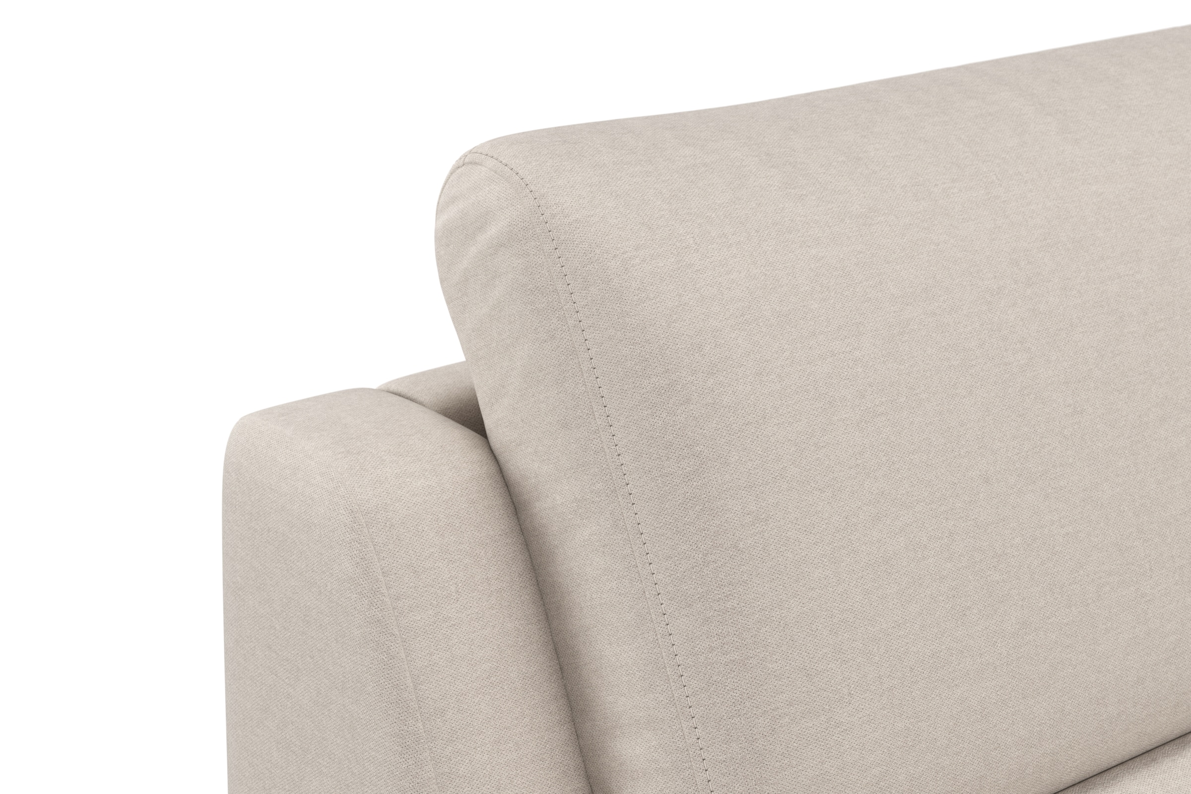 sit&more Ecksofa »Panini L-Form« wahlweise mit Vorziehsitz und Bettkasten