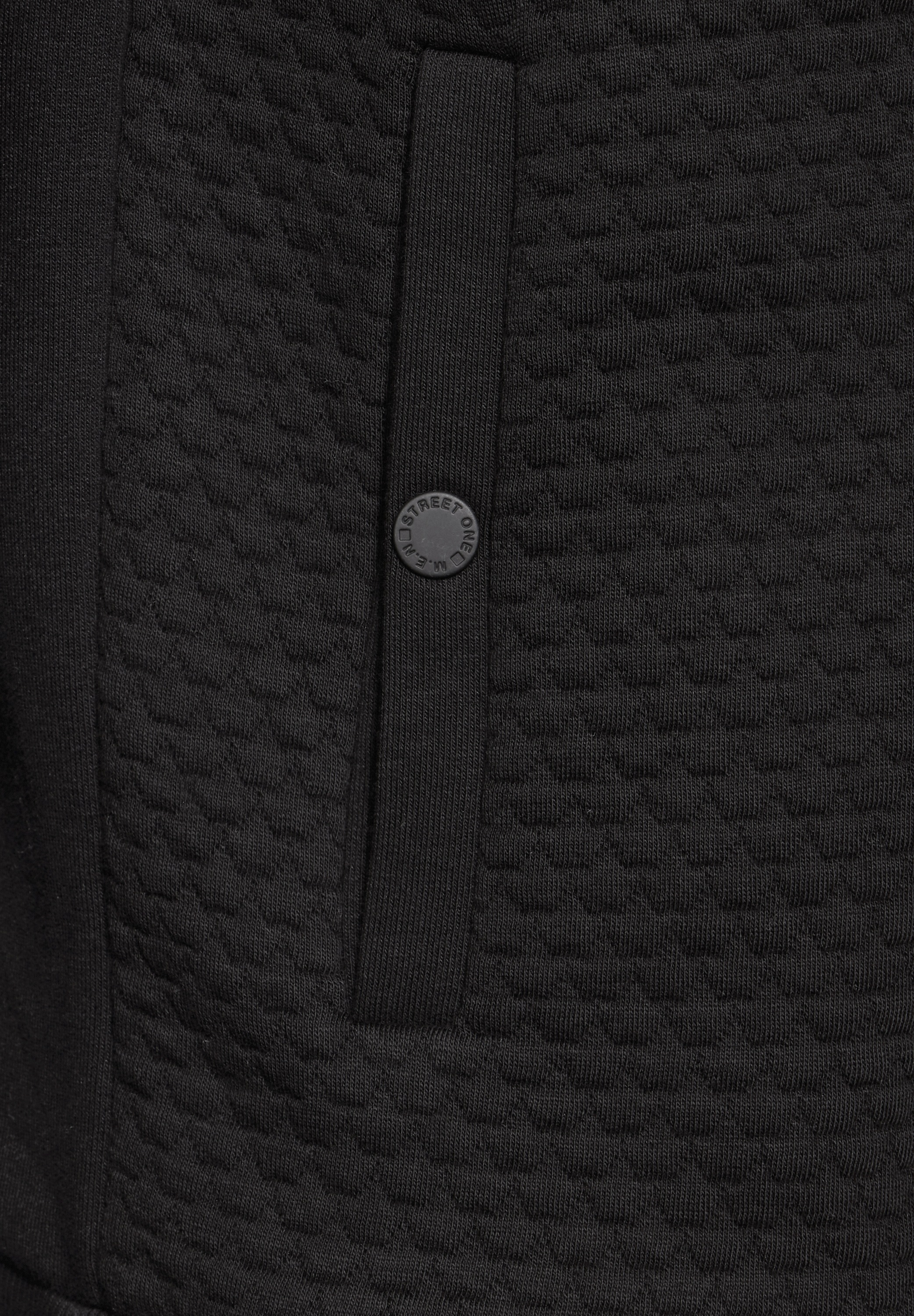 STREET ONE MEN Kapuzensweatjacke, mit Kapuze