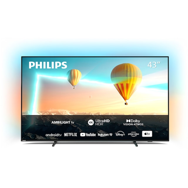 cm/50 | Ultra Zoll, Android 4K »50PUS8007/12«, 126 TV-Smart-TV Philips LED-Fernseher HD, BAUR