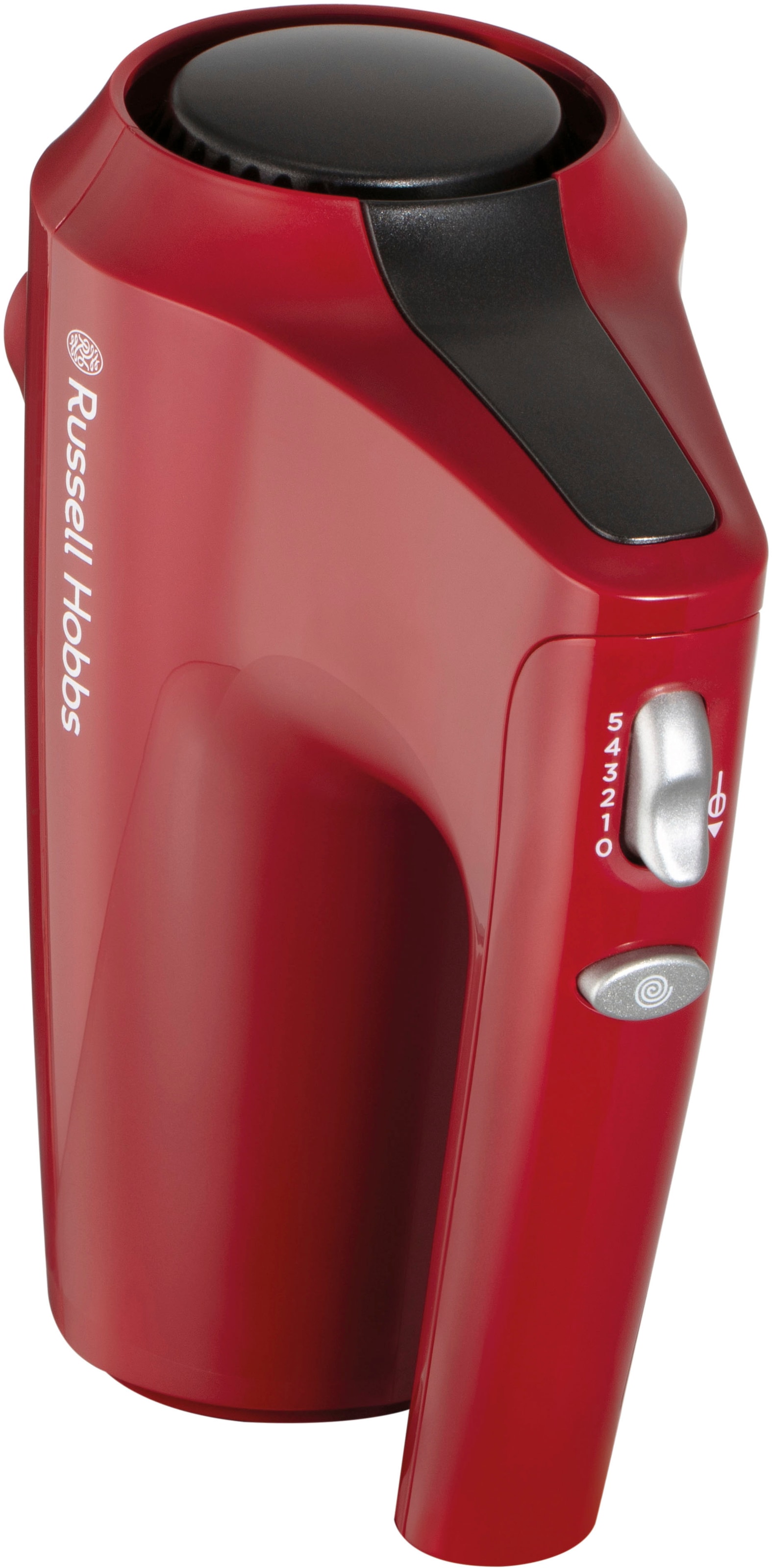 RUSSELL HOBBS Handmixer »Desire 27150-56, spülmaschinenfeste Aufsätze: Knethaken & Quirle«, 185 W, rot