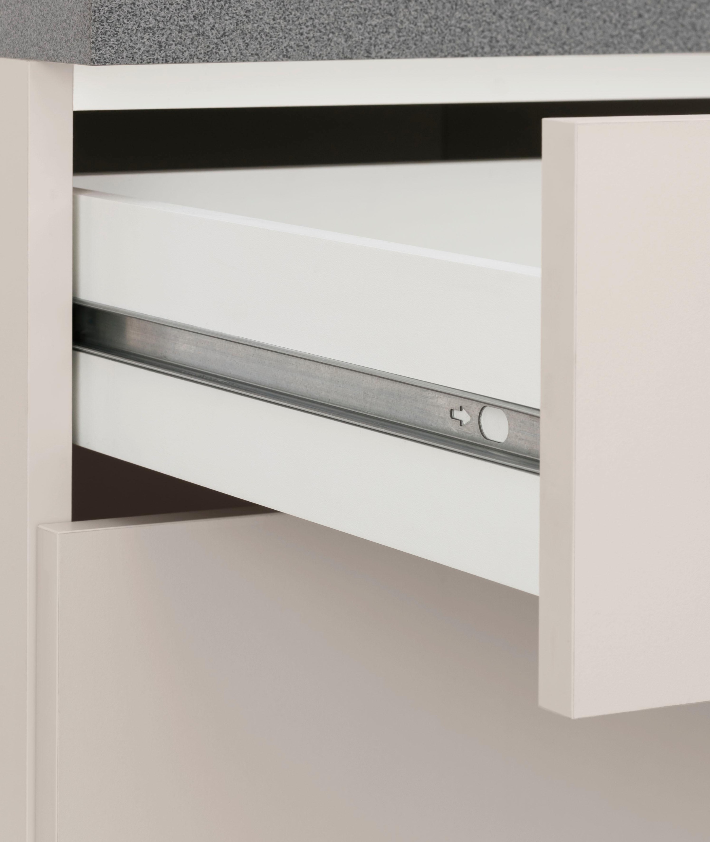 wiho Küchen Küchenzeile »Cali« mit E-Geräten, Breite 310 cm