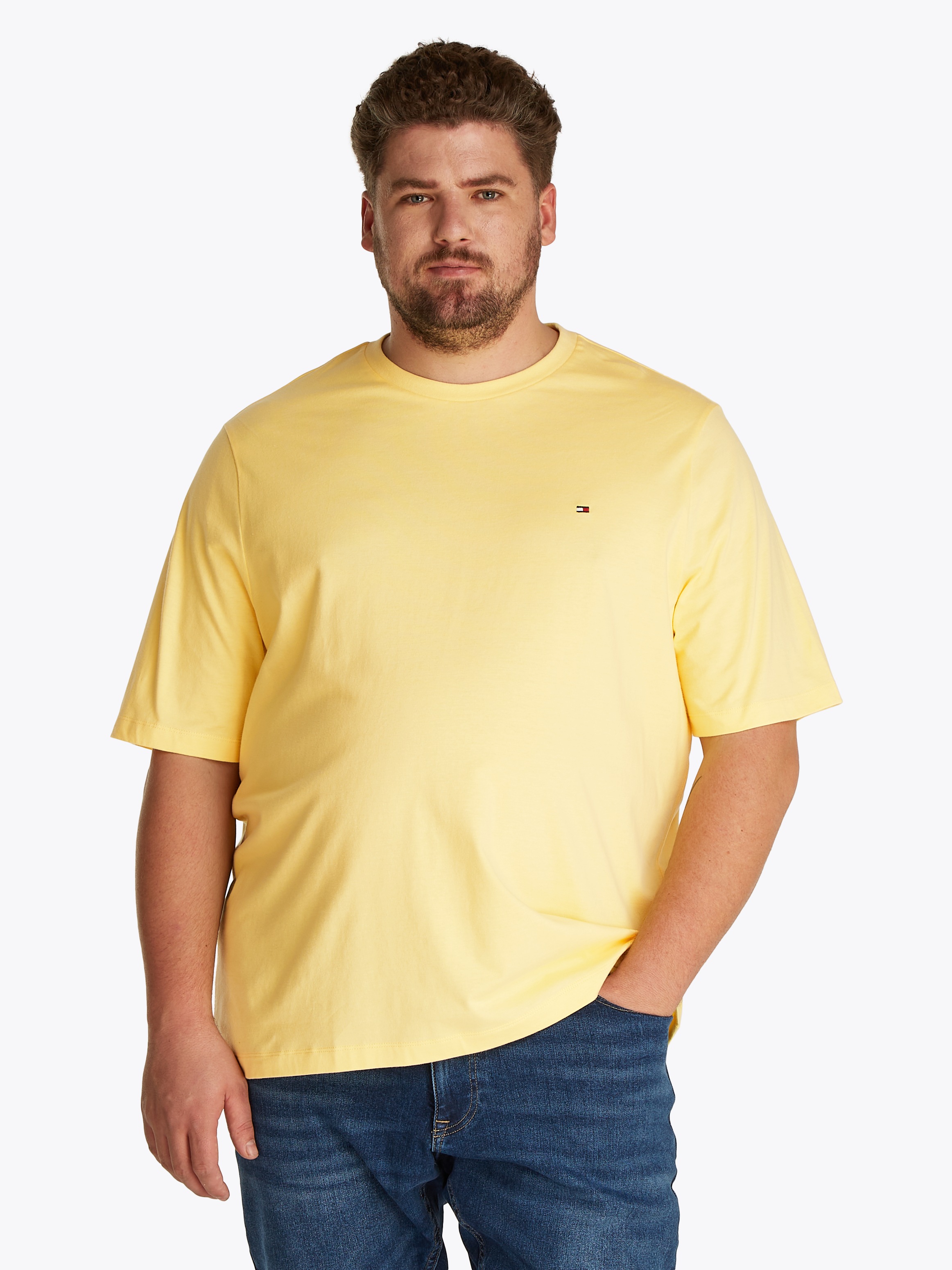 Tommy Hilfiger Big & Tall T-Shirt "BT-ESSENTIAL REG FIT SOLID TEE-B", Große günstig online kaufen