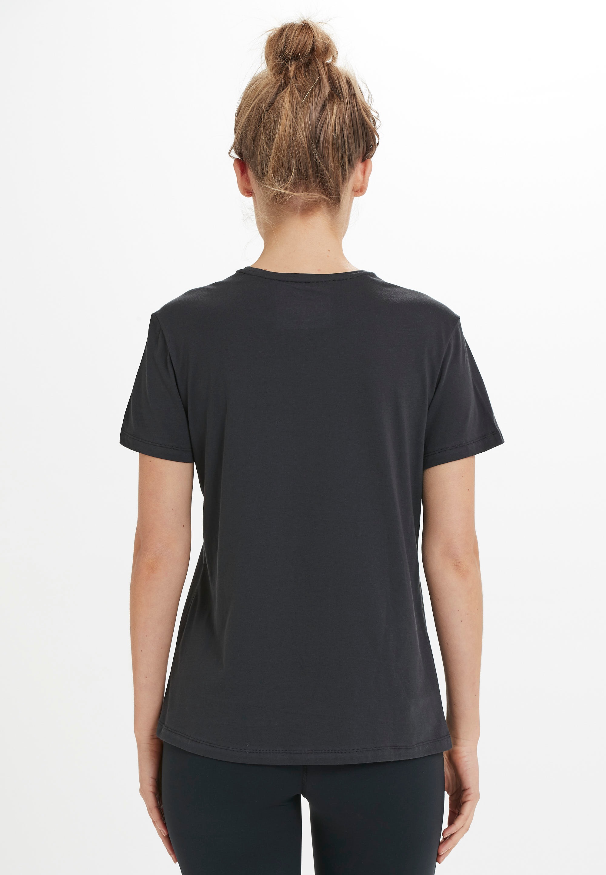 ATHLECIA Funktionsshirt »KATTY W Slub Tee«, (1 tlg.), aus Baumwolle und Recycling-Polyester