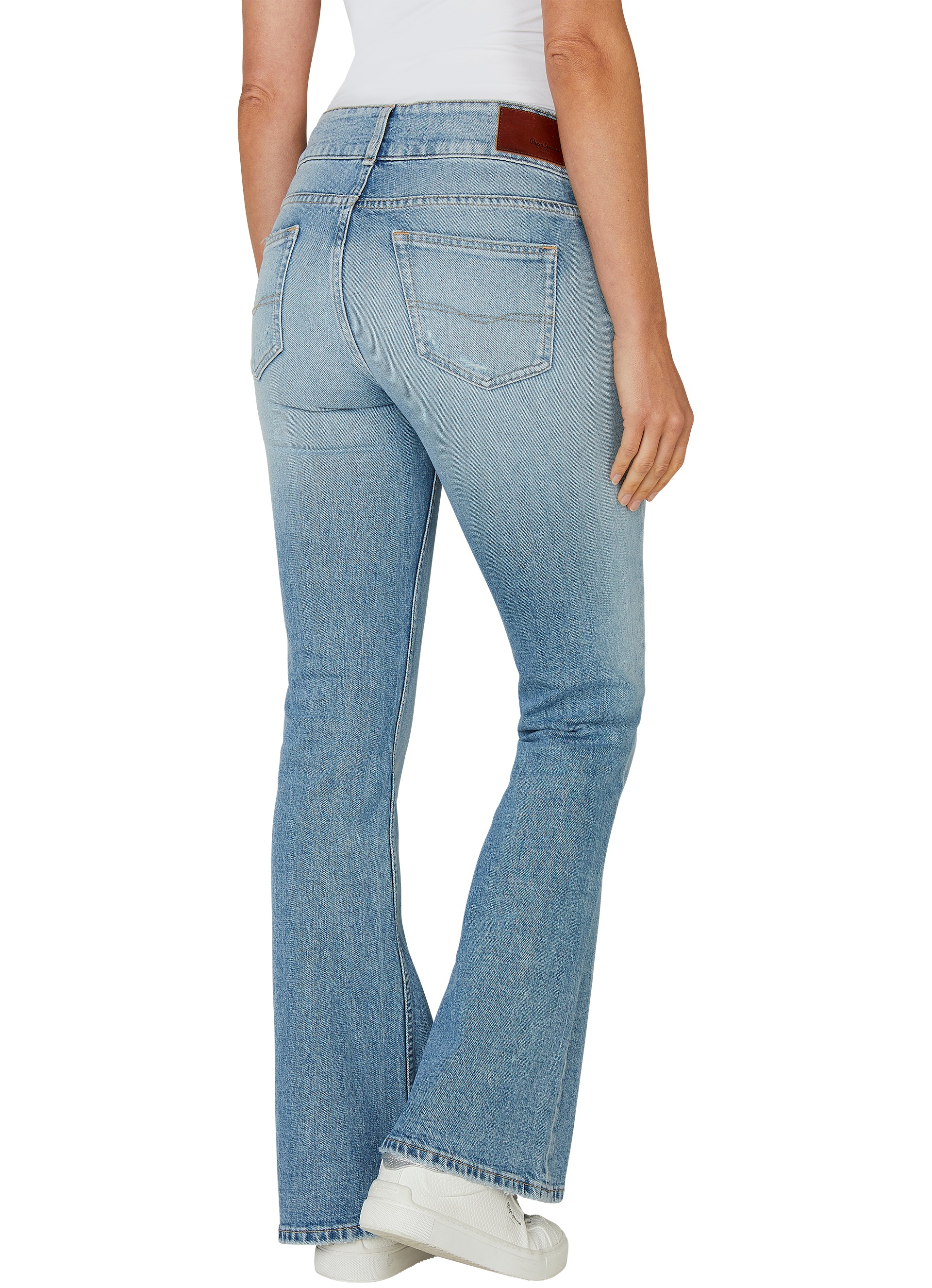 Pepe Jeans 5-Pocket-Jeans »FLARE JEANS MW VENUS«, im Flared Fit