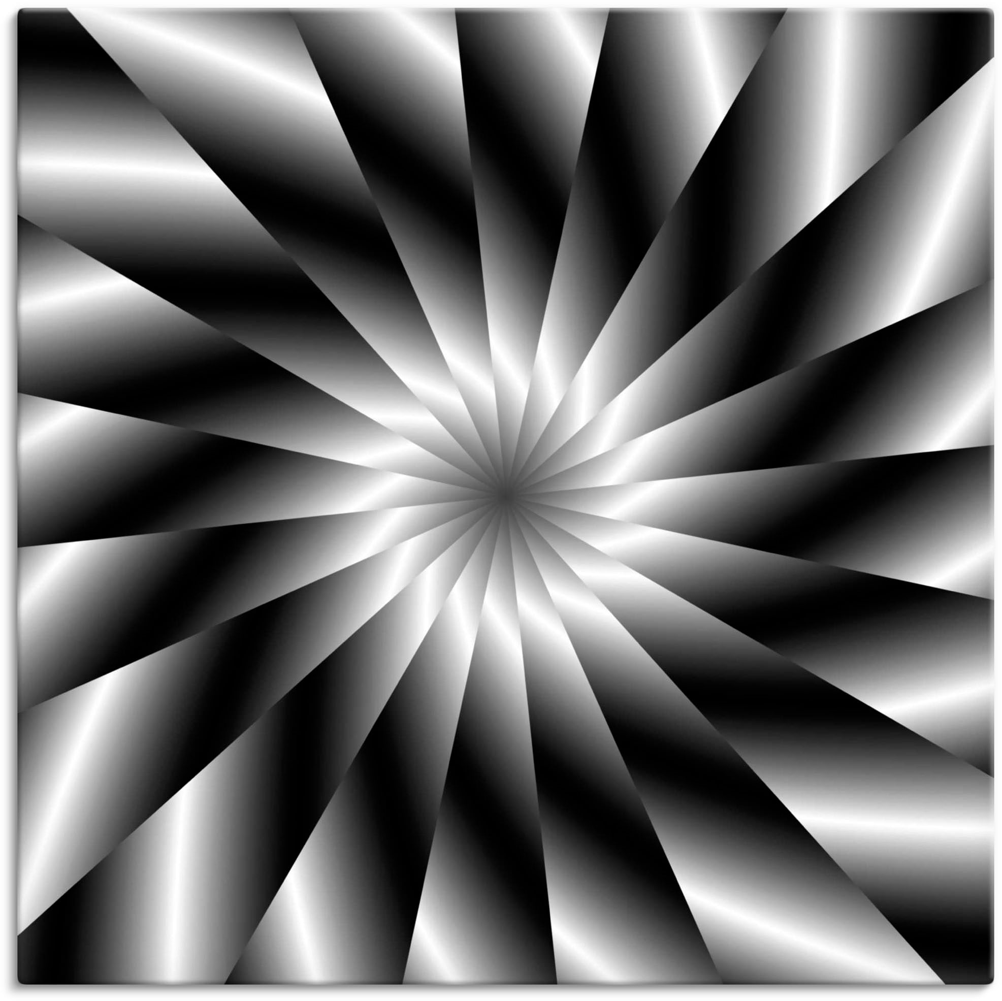 Artland Leinwandbild "Wie eine Turbine", Muster, (1 St.), auf Keilrahmen gespannt