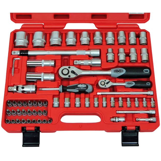FAMEX Werkzeugset »720-24«, 128-tlg., im Werkzeugkoffer auf Rechnung | BAUR