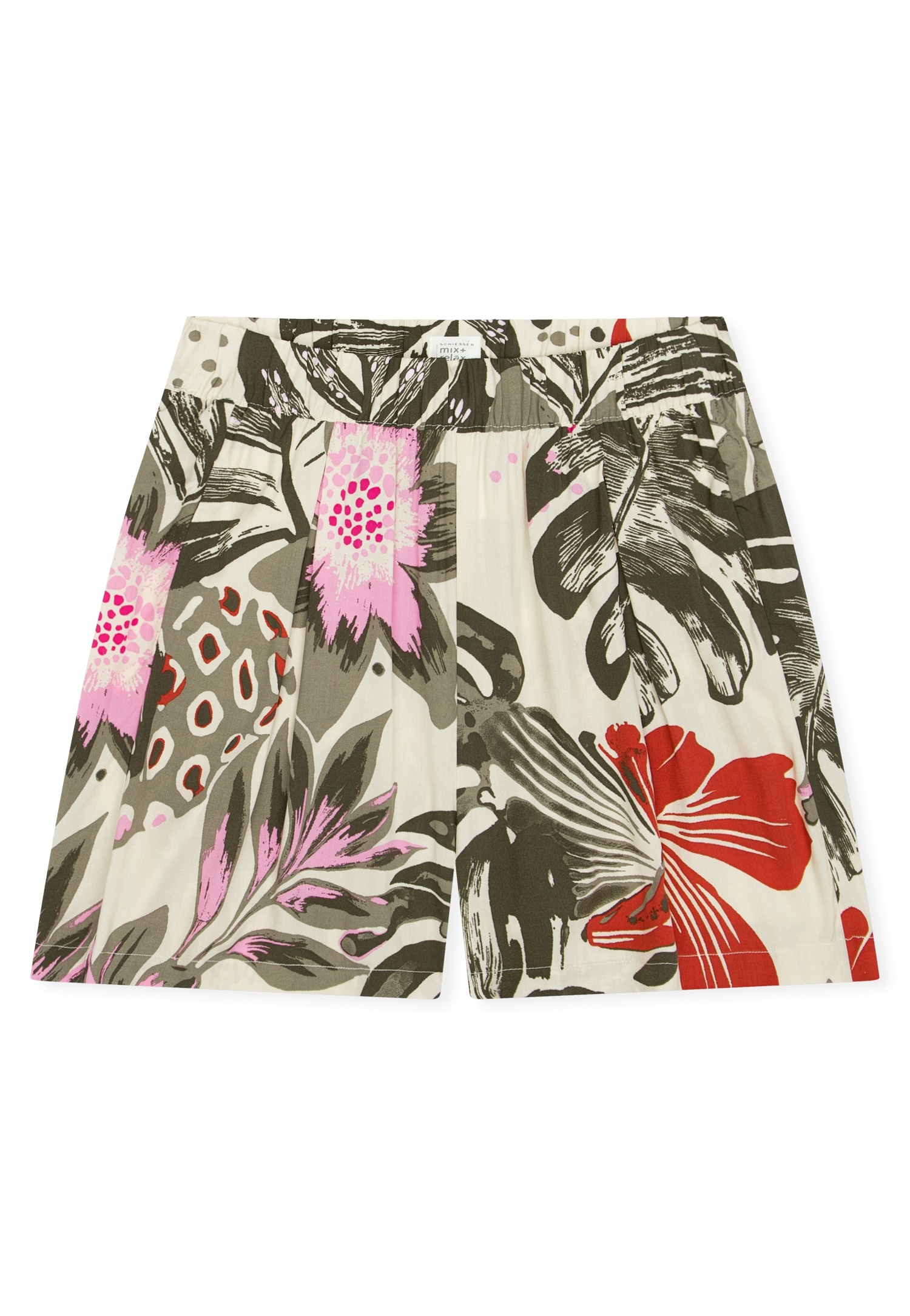 Schiesser Loungepants "Mix + Relax" elastischer Bund, Viskose, seitliche Ta günstig online kaufen