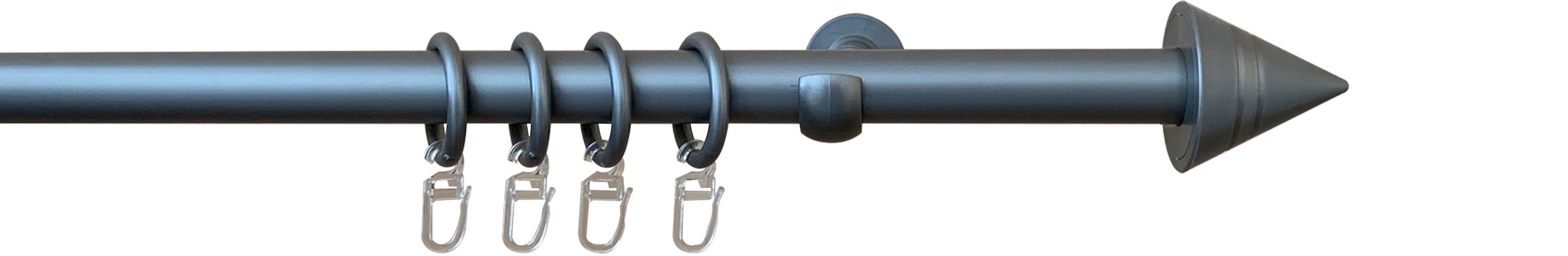 SN DECO GROUP Gardinenstange "Gardinenstange Como" 1 läufig-läufig Fixmaß günstig online kaufen