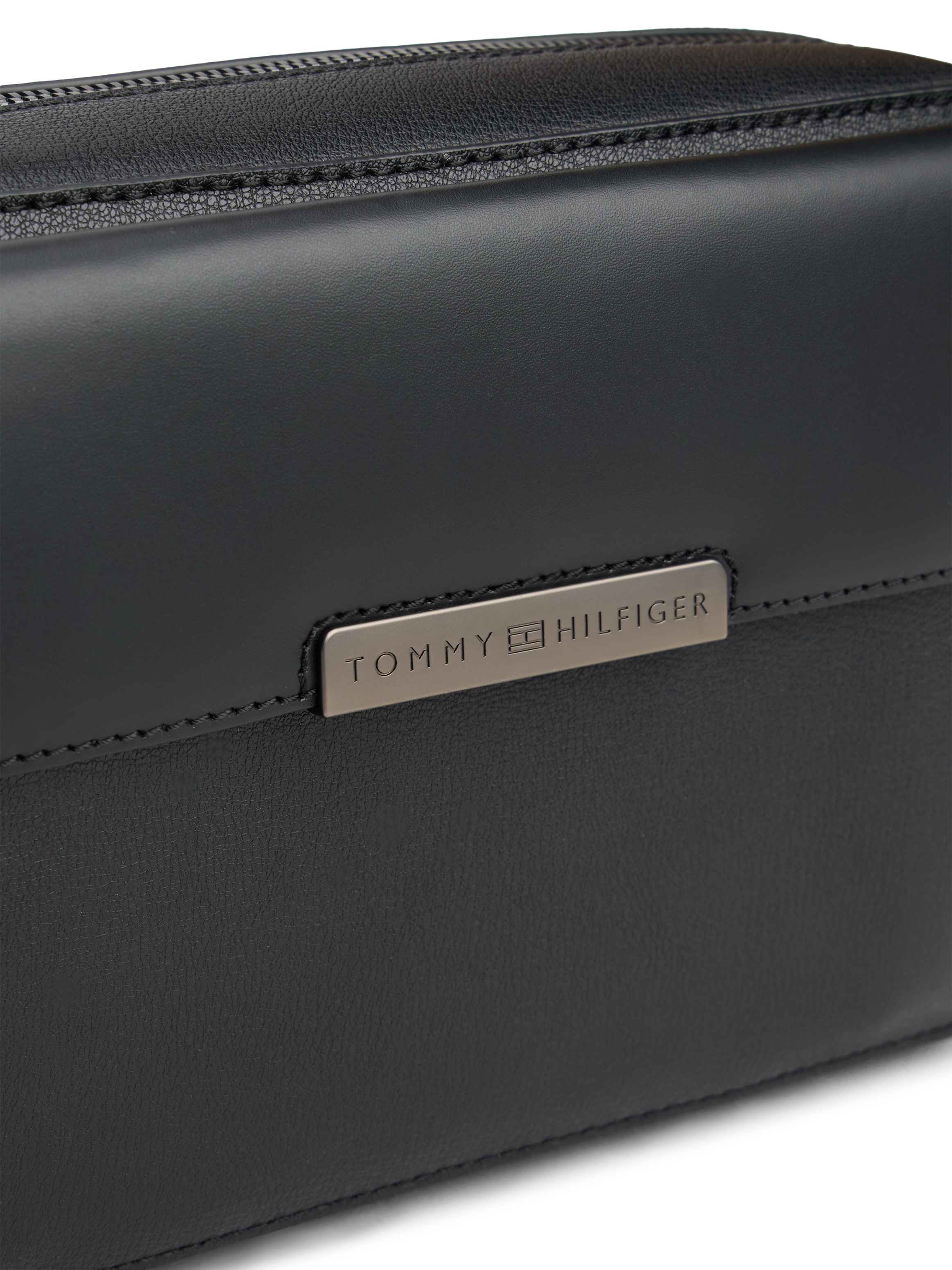 Tommy Hilfiger Umhängetasche »TH BUSINESS LEATHER CAMERA BAG« , Men Kamarabag, Schultertasche mit verstellbarem Umhängeriemen