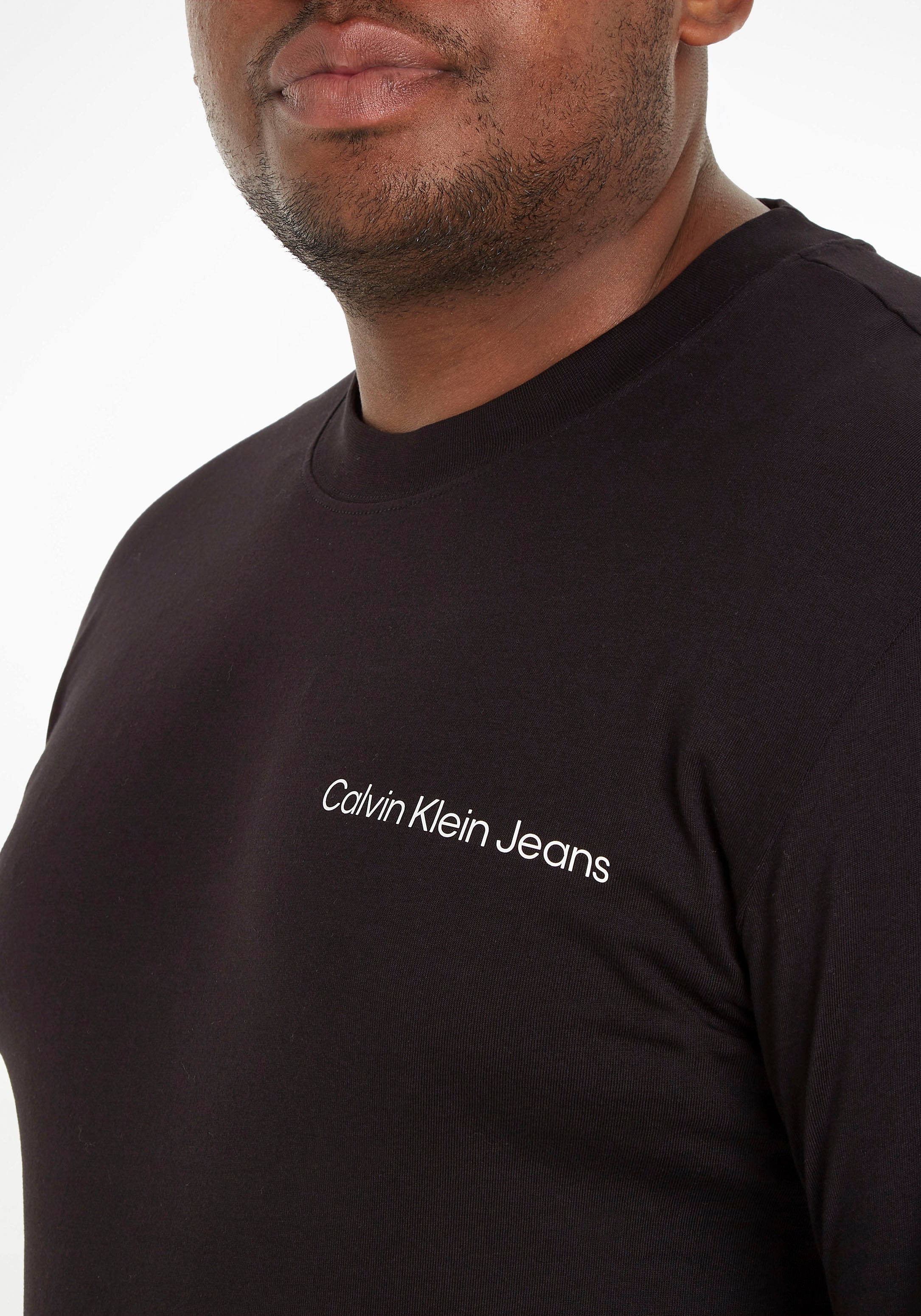 Calvin Klein Jeans institutional back logo long sleeve t-shirt