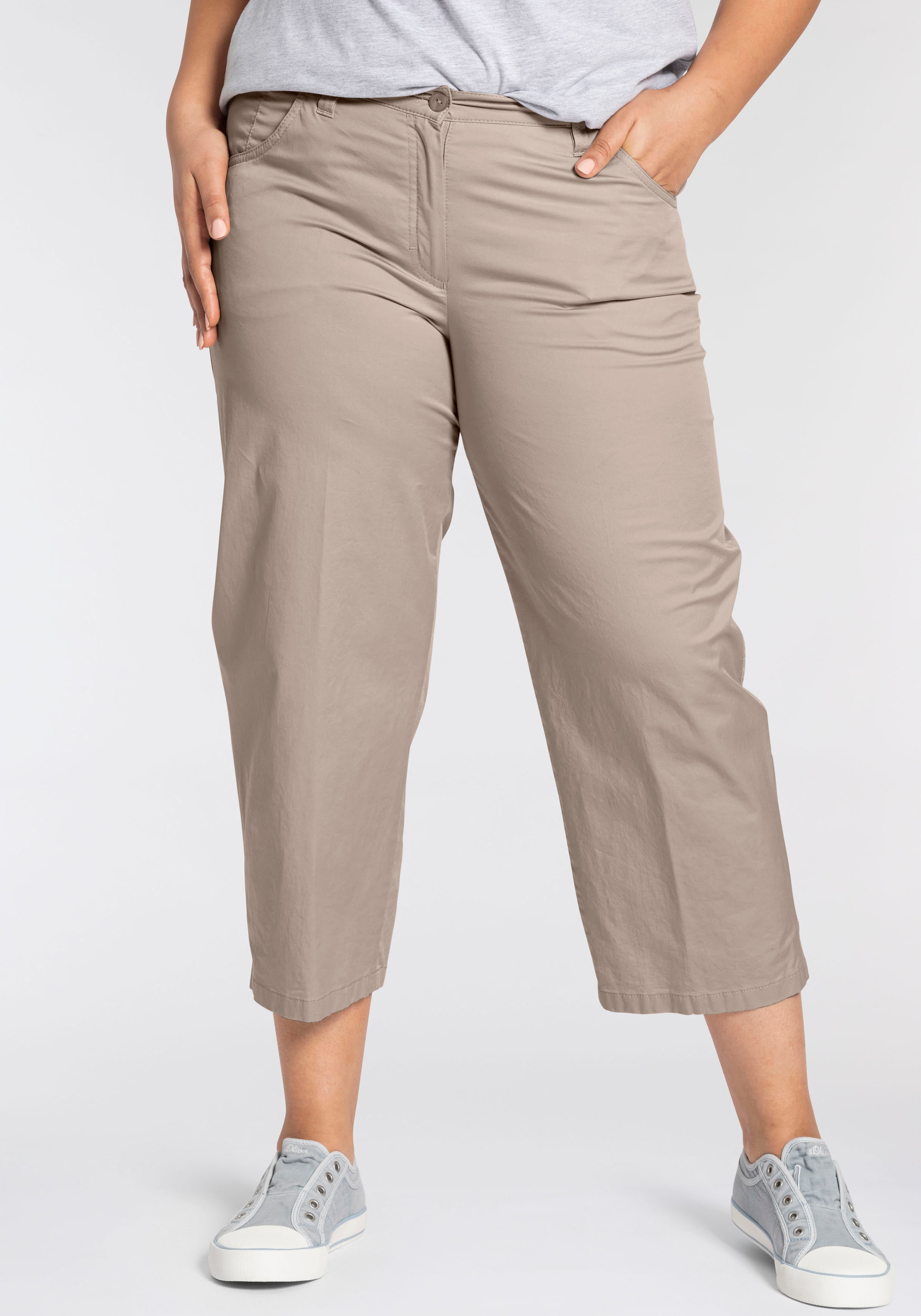 KjBRAND 1100000002199 "Babsie: bequemer Oberschenkel" Sommerlich, leichter Baumwoll-Stretch