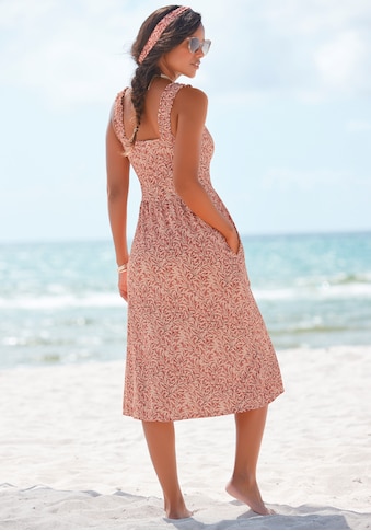 Beachtime Suknelė su Blätterdruck