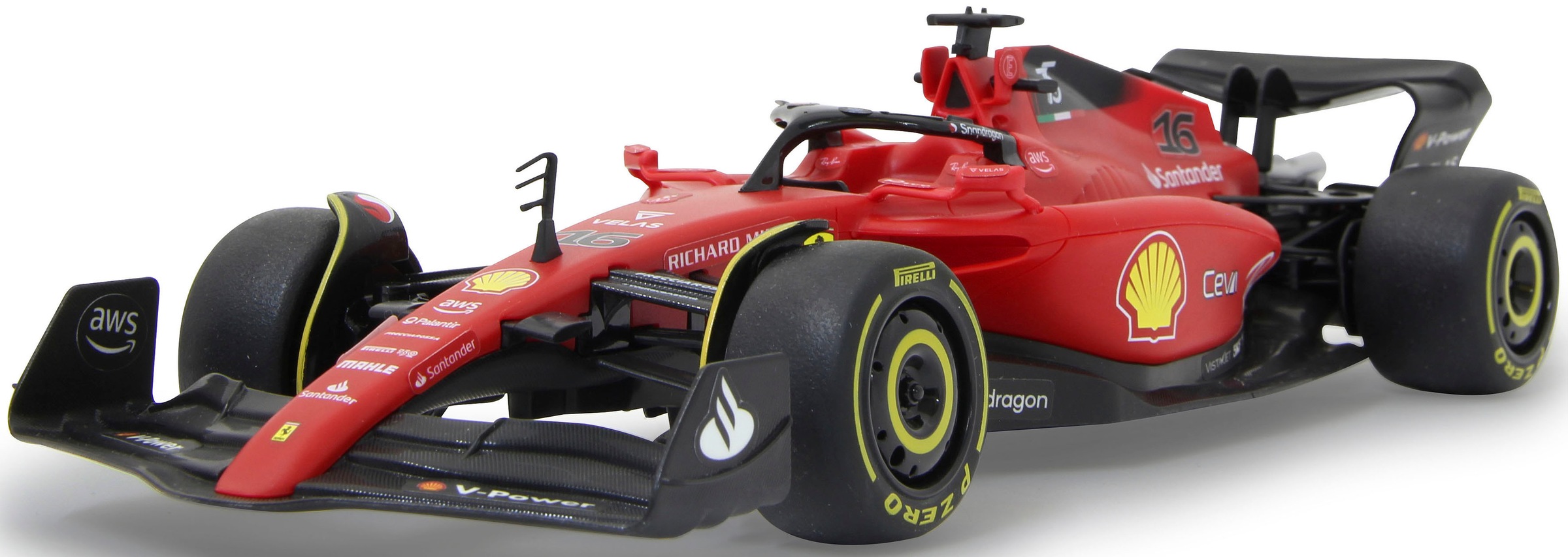 Jamara RC-Auto »Deluxe Cars, Deluxe Cars, Ferrari F1-75 1:18, rot - 2,4 GHz«