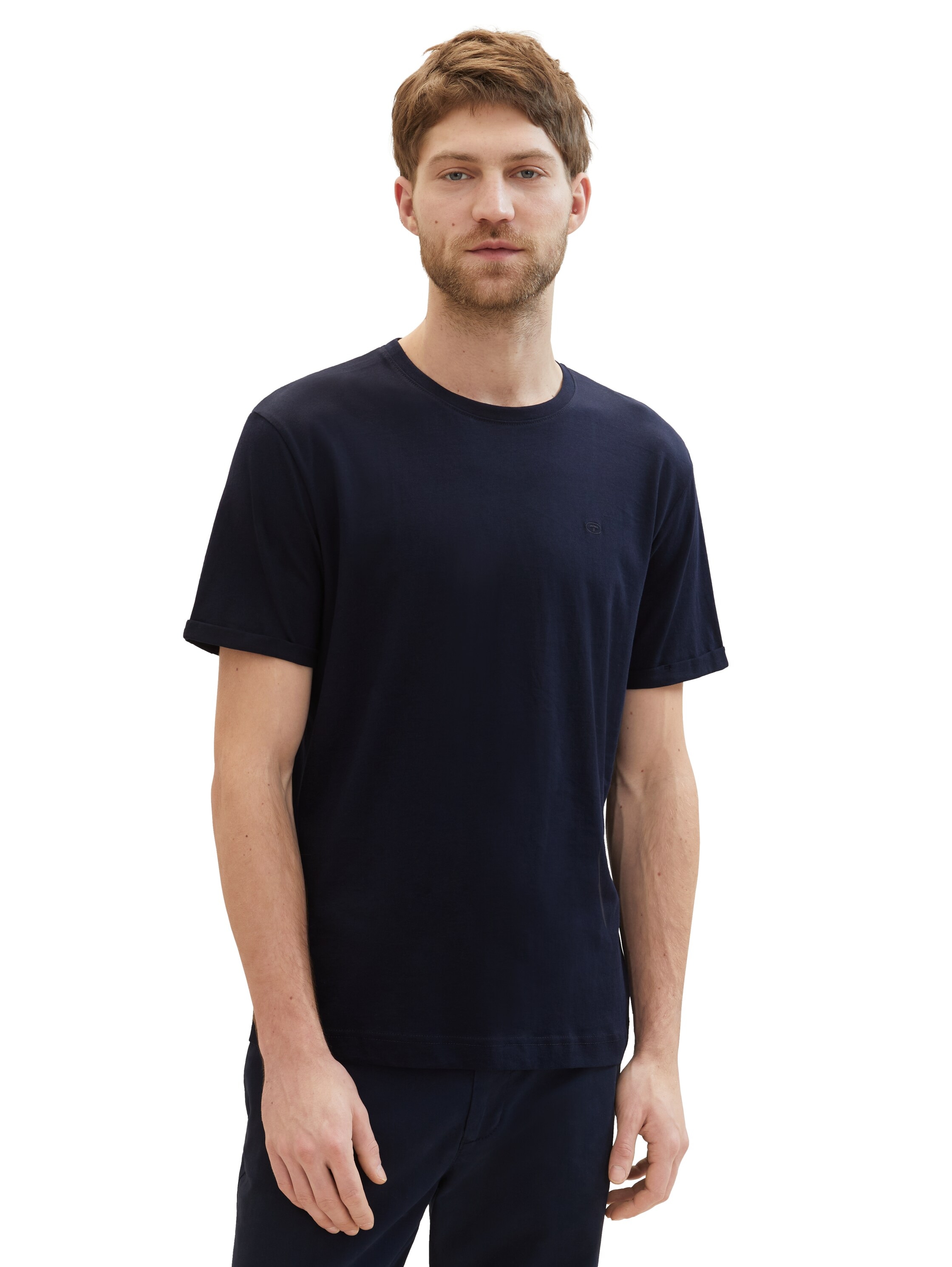 TOM TAILOR T-Shirt, (Packung, 3 tlg.), mit Logo-Stickerei