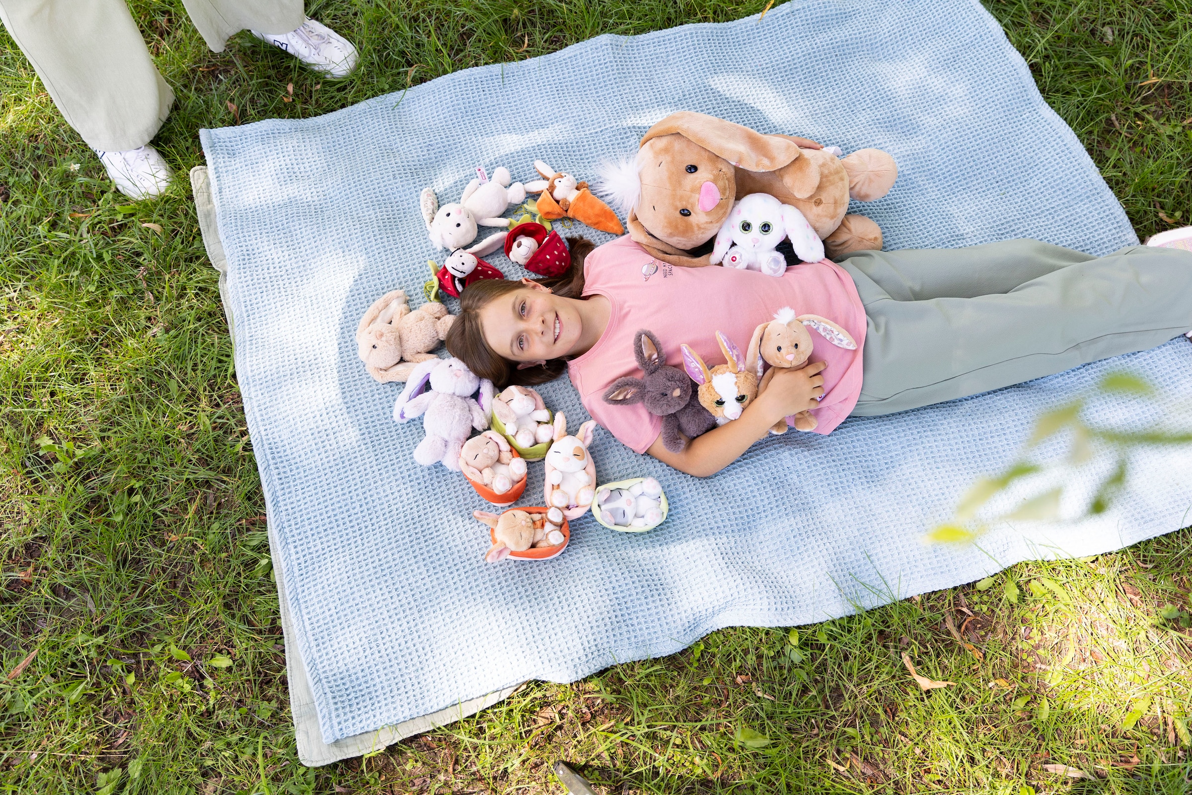 Nici Kuscheltier »My NICI Bunny, Hase hellbraun 20 cm schlenkernd GREEN«