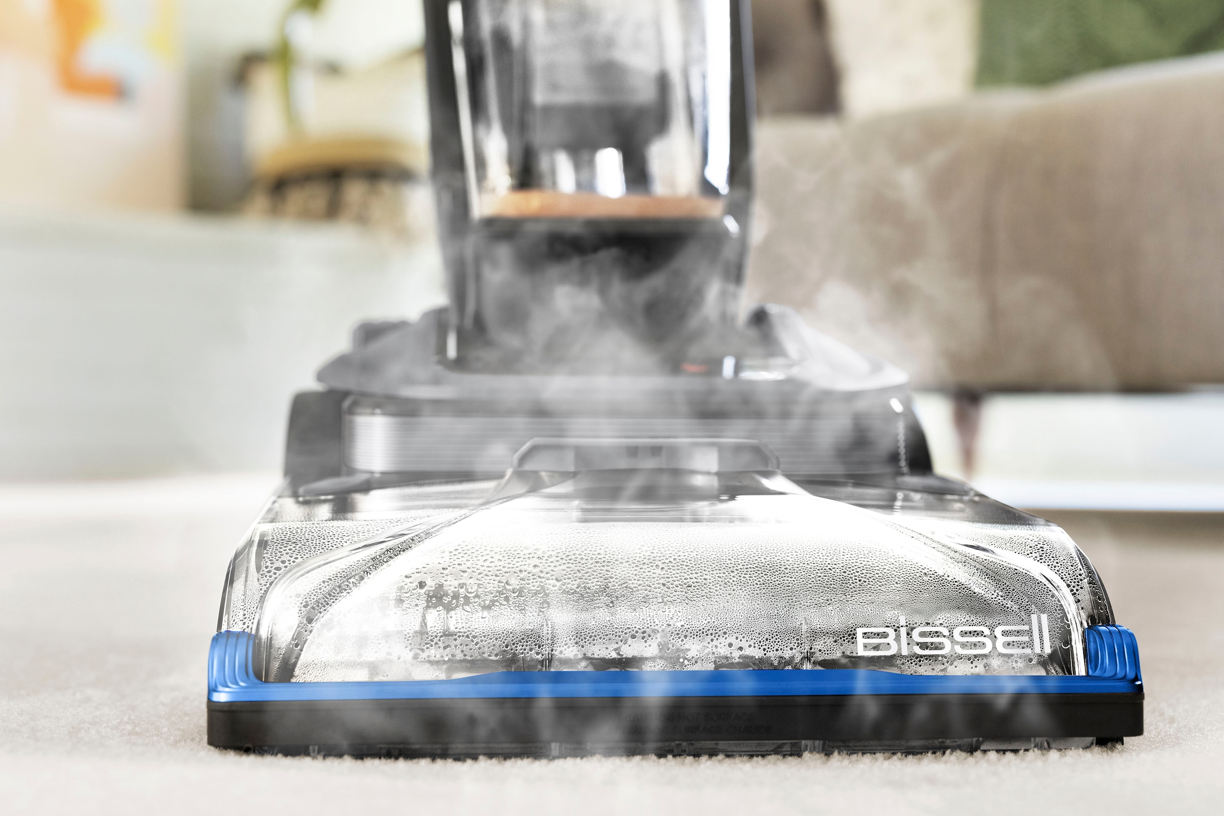 Bissell Teppichreinigungsgerät »3670N, Revolution® HydroSteam™, Teppichreiniger, mit Dampf, Dual-Tank«, reinigt Flecken auf Teppichboden, Polster, Treppe, schnelltrocknend