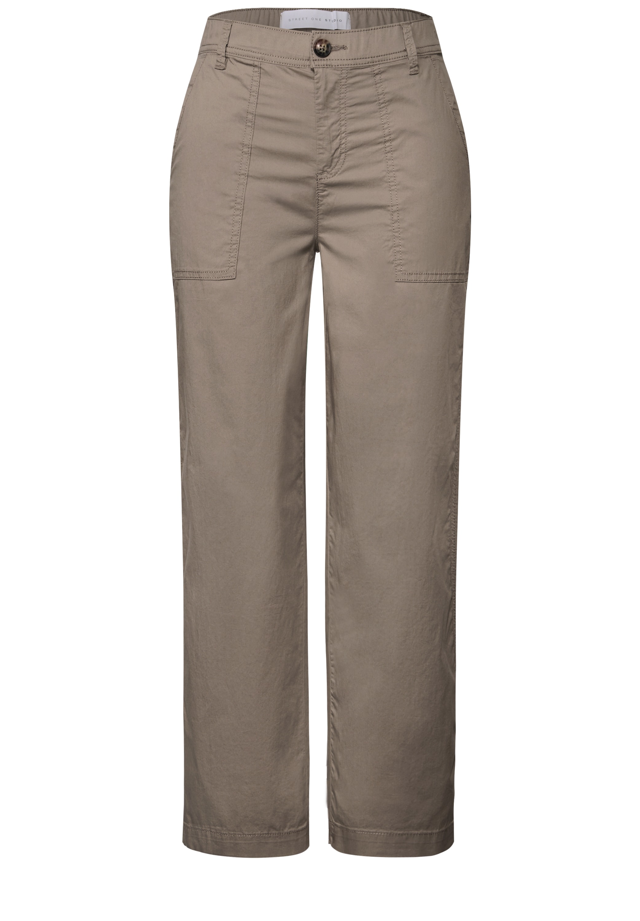 STREET ONE STUDIO Cargohose, aus Baumwolle mit Stretchanteil
