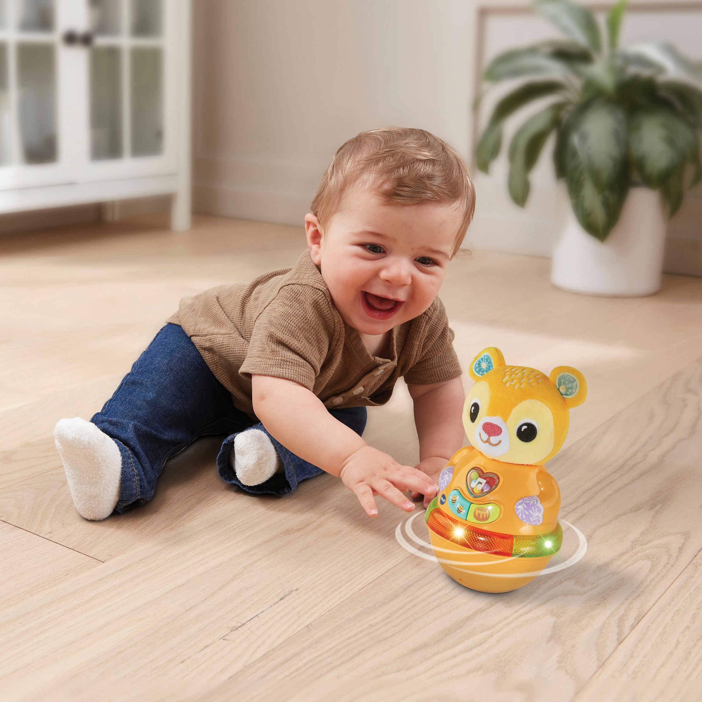 Vtech® Lernspielzeug »Vtech Baby, Wackelbärchen«, mit Licht- und Soundeffekt