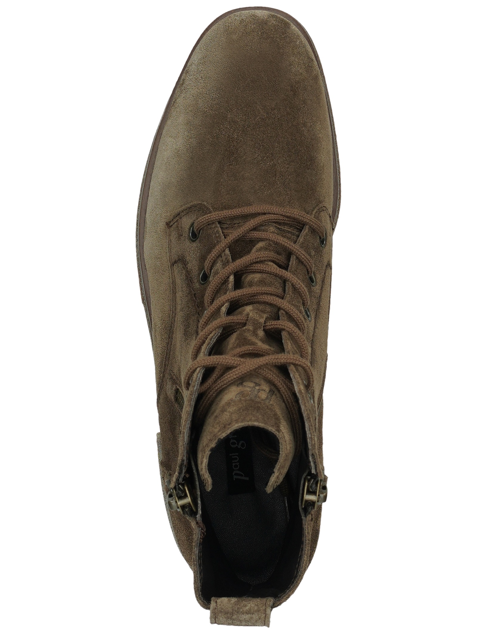 Paul Green Schnürstiefelette »Paul Green Stiefelette Veloursleder«
