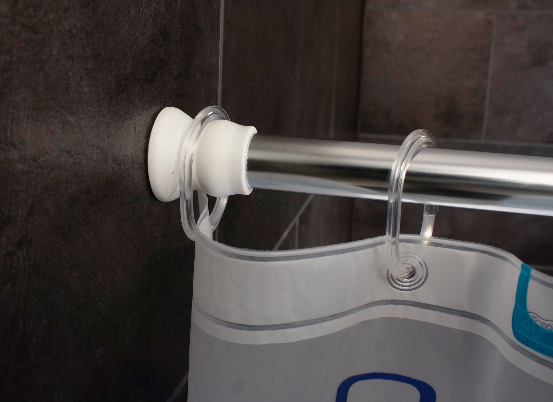 Ridder Federstange »Wien«, ausziehbar, für Duschvorhänge, Durchmesser 25 mm, Länge 110-245 cm