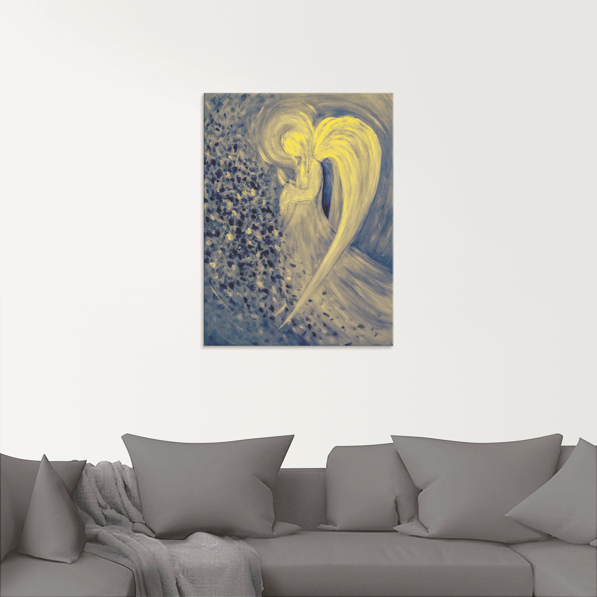 Artland Glasbild "Engel der Nacht" Religion 1 Stk. tlg. in verschiedenen Gr günstig online kaufen
